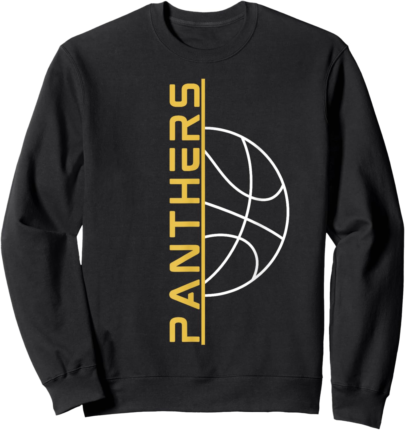 Panthers Basketball Sweatshirt - Sweatshirt | Black
