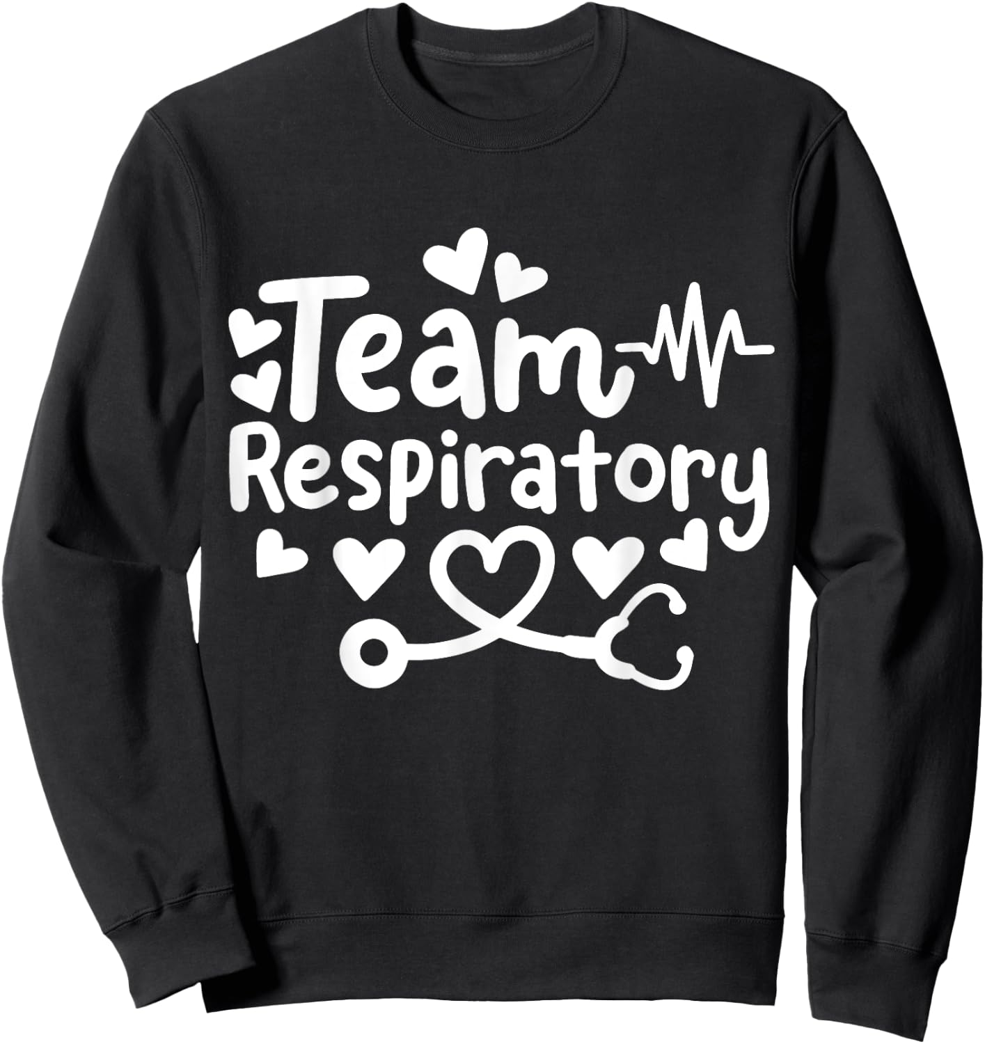 Respiratory Therapist RT Registered Respiratory Therapist Sweatshirt - Sweatshirt | Black