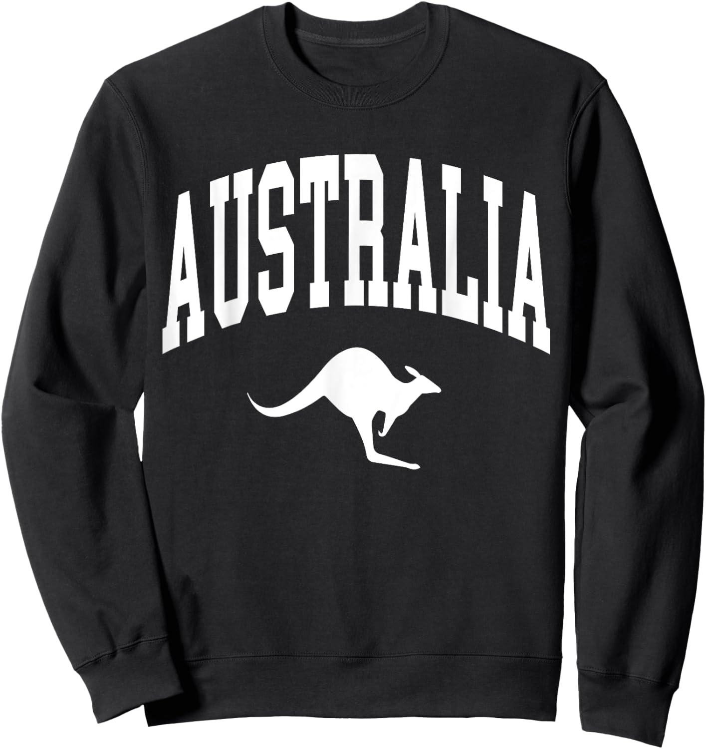 Australia Kangaroo Aussi Outback Down Under Australian Sweatshirt - Sweatshirt | Black
