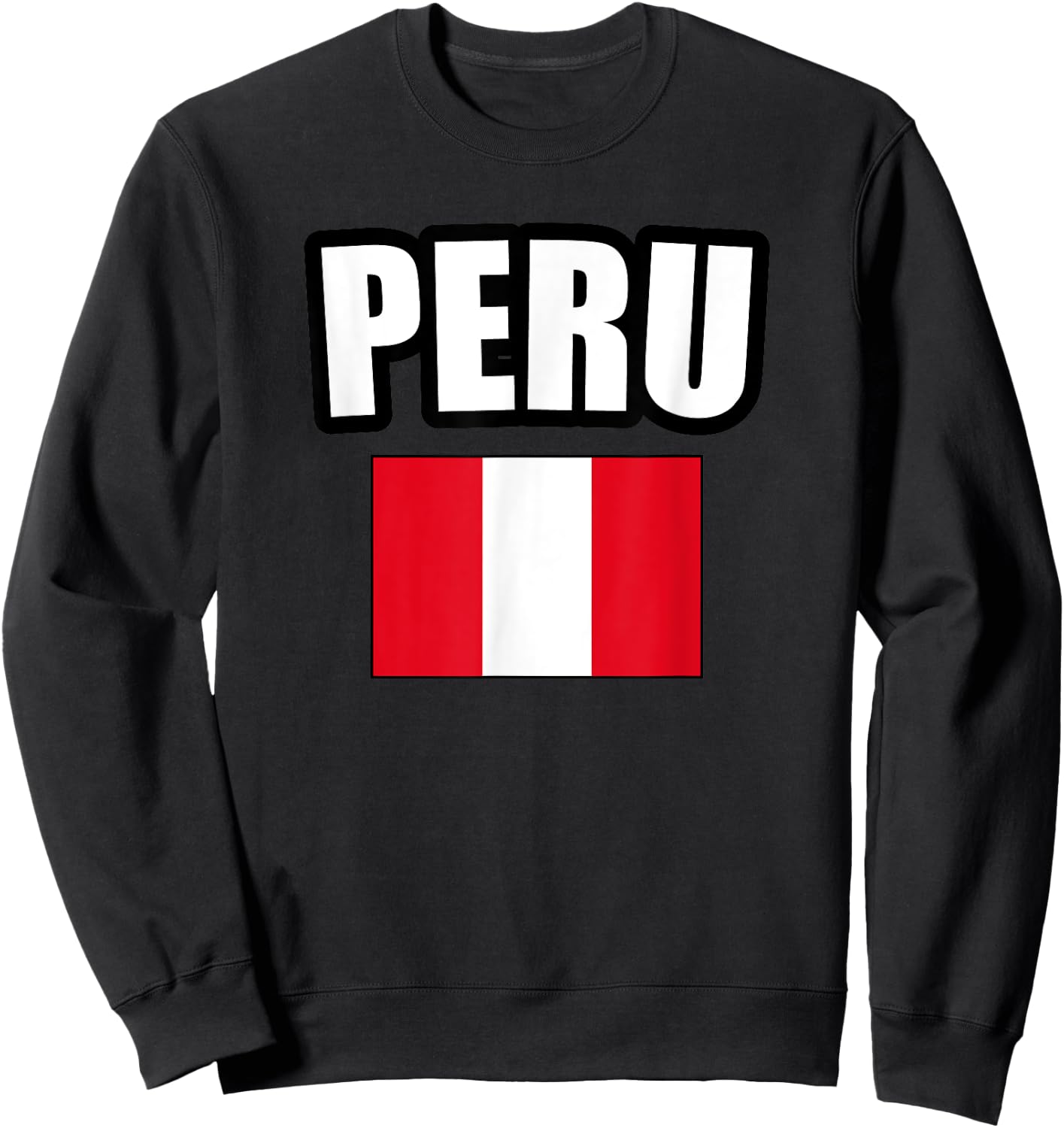 Peru Sweatshirt - Sweatshirt | Black