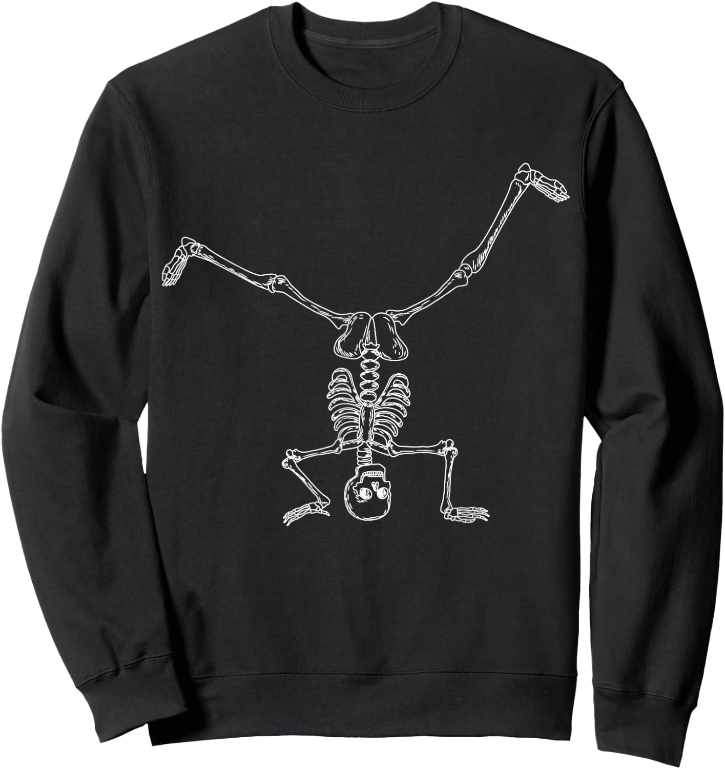 Breakdance Breakdancer Skeleton Breakdancing Men Kids Sweatshirt - Sweatshirt | Black