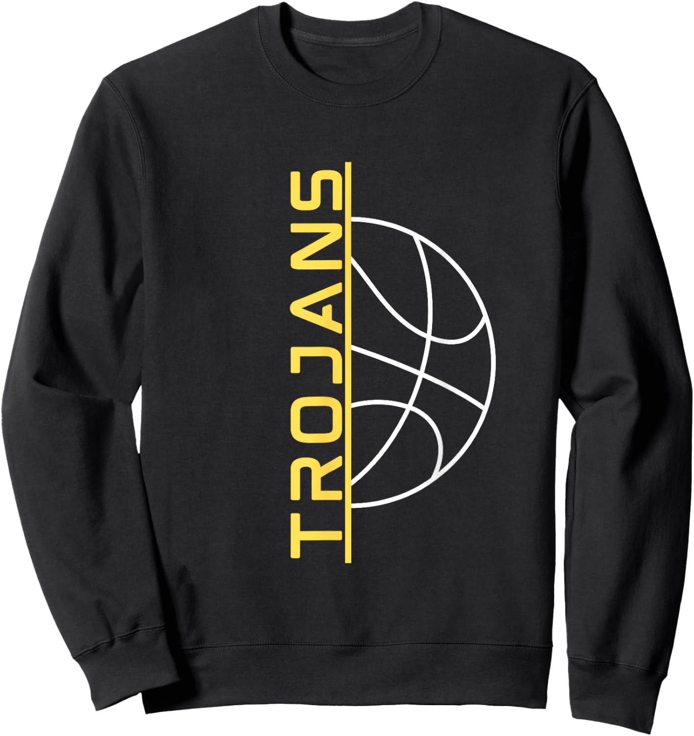 Trojans Basketball Sweatshirt - Sweatshirt | Black