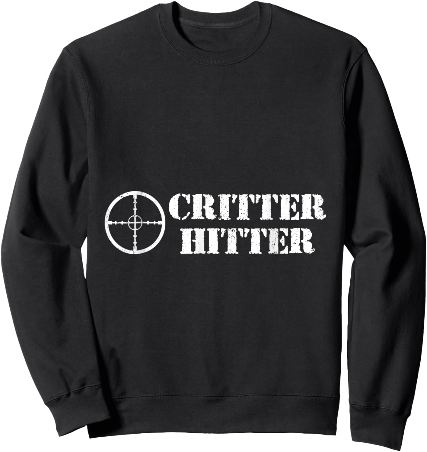 Critter Hitter Sweatshirt - Sweatshirt | Black