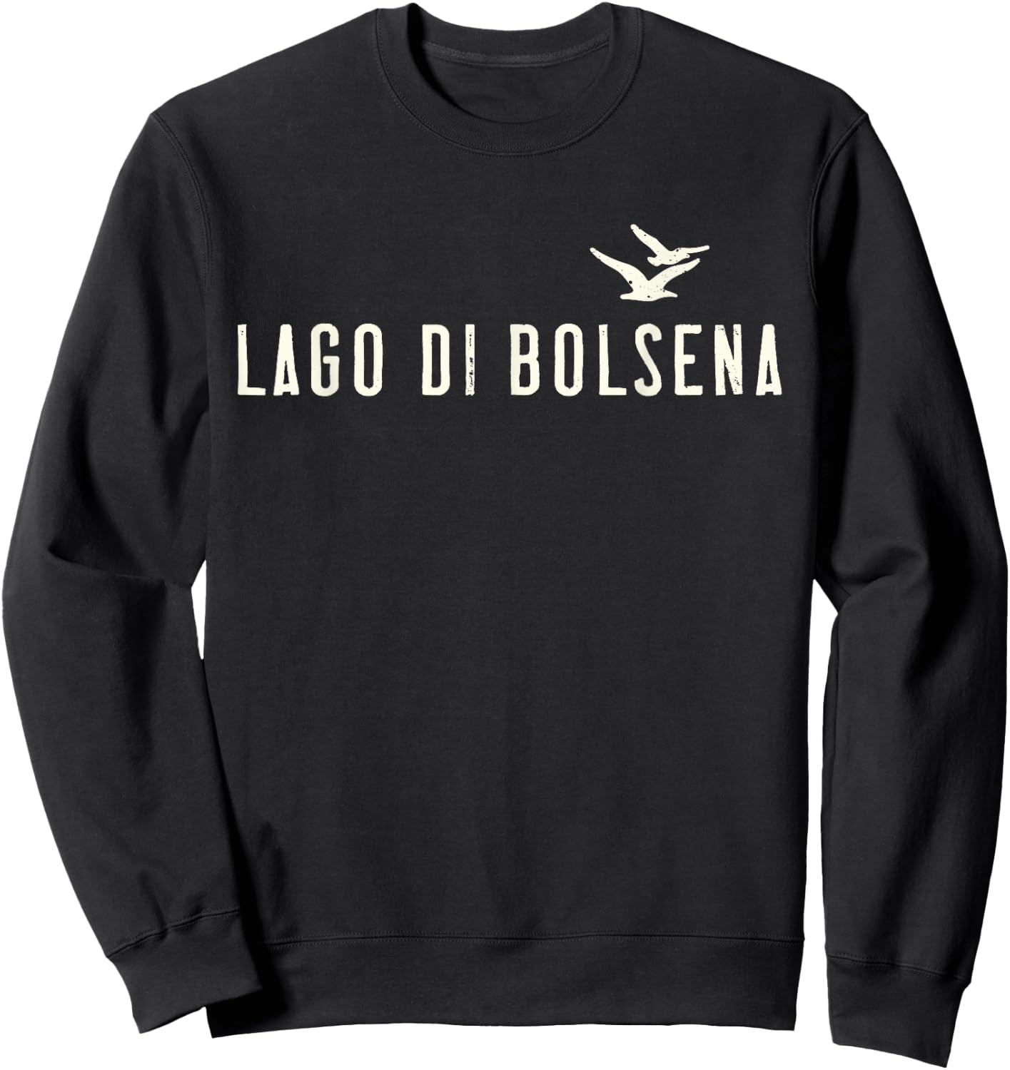 Lake Bolsena - Lago di Bolsena Lazio Holiday Italy Sweatshirt - Sweatshirt | Black