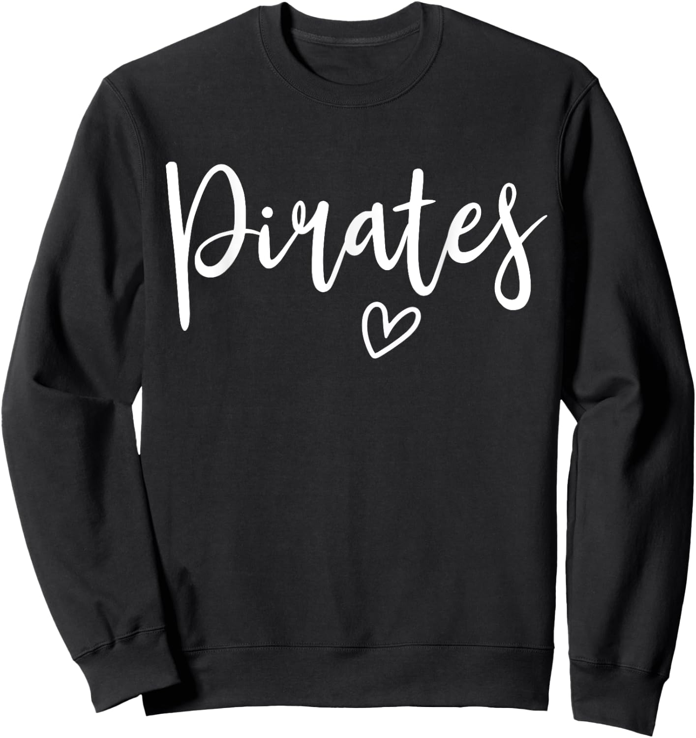Pirates High School Pirates Sports Team Women's Pirates Sweatshirt - Sweatshirt | Black