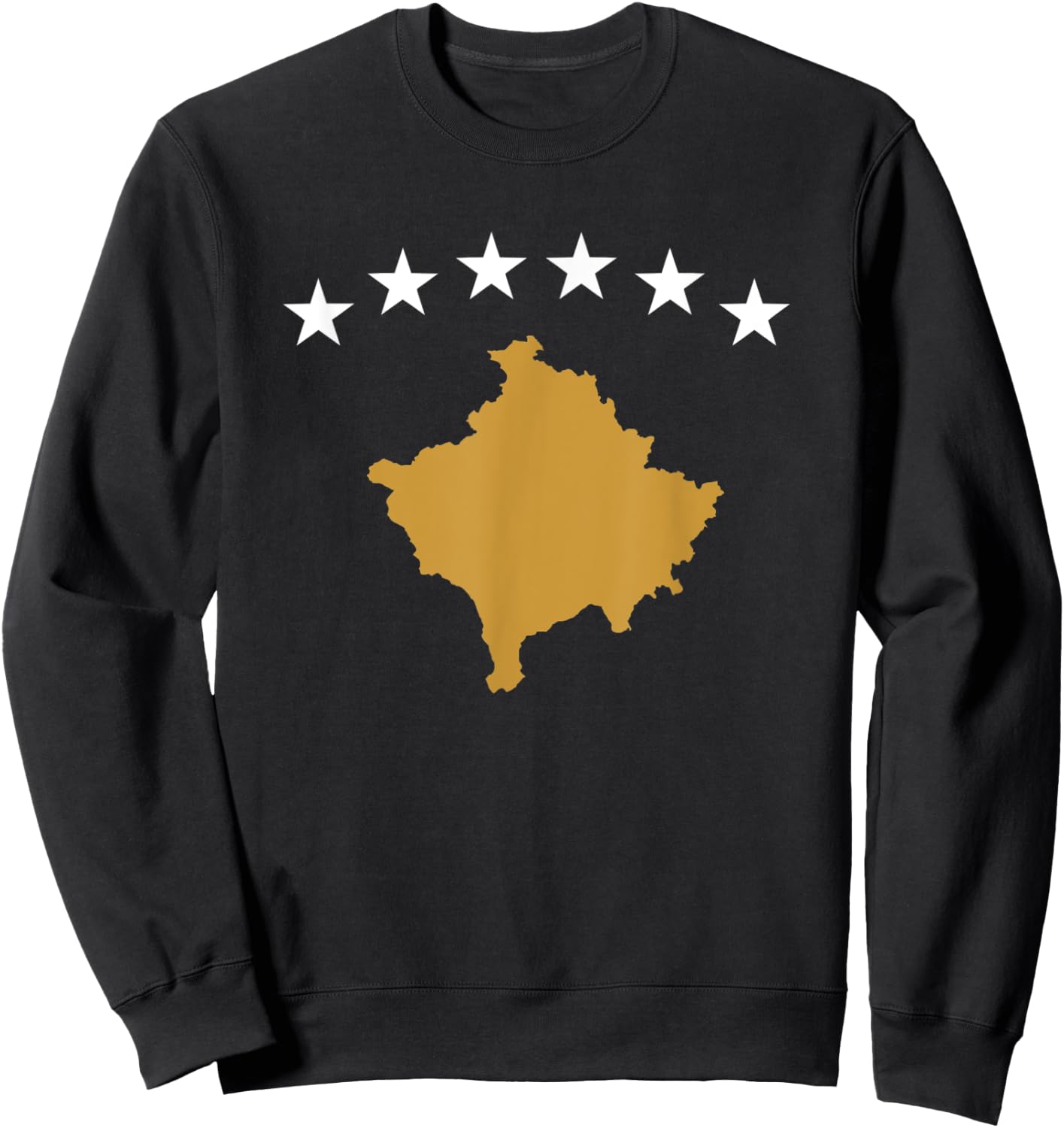 Kosovo Flag Men Women And Kids Sweatshirt - Sweatshirt | Black