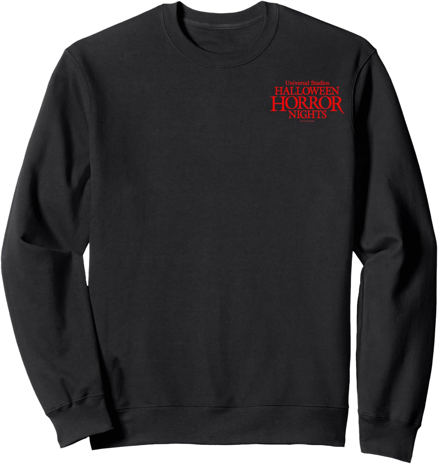 HHN Chucky Universal Monsters Front & Back Sweatshirt - Sweatshirt | Black