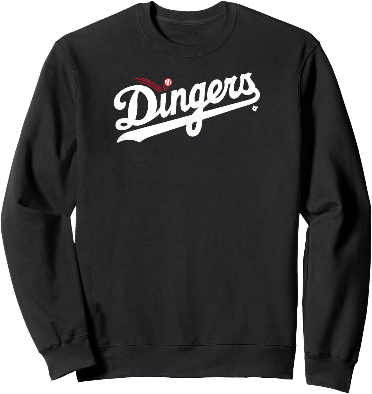 Dingers - Los Angeles Baseball Sweatshirt - Sweatshirt | Black
