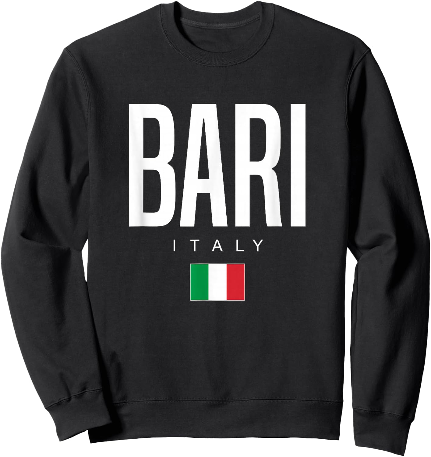 Bari Italy Sweatshirt - Sweatshirt | Black