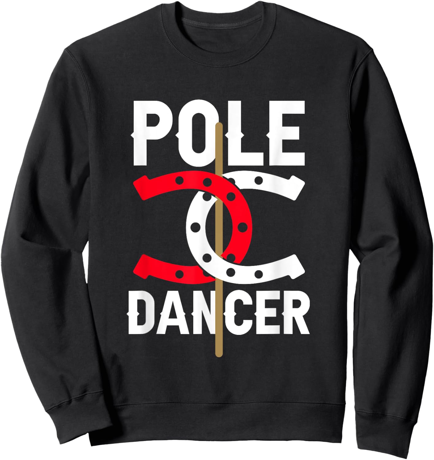 Horseshoe throwing Sweatshirt - Sweatshirt | Black