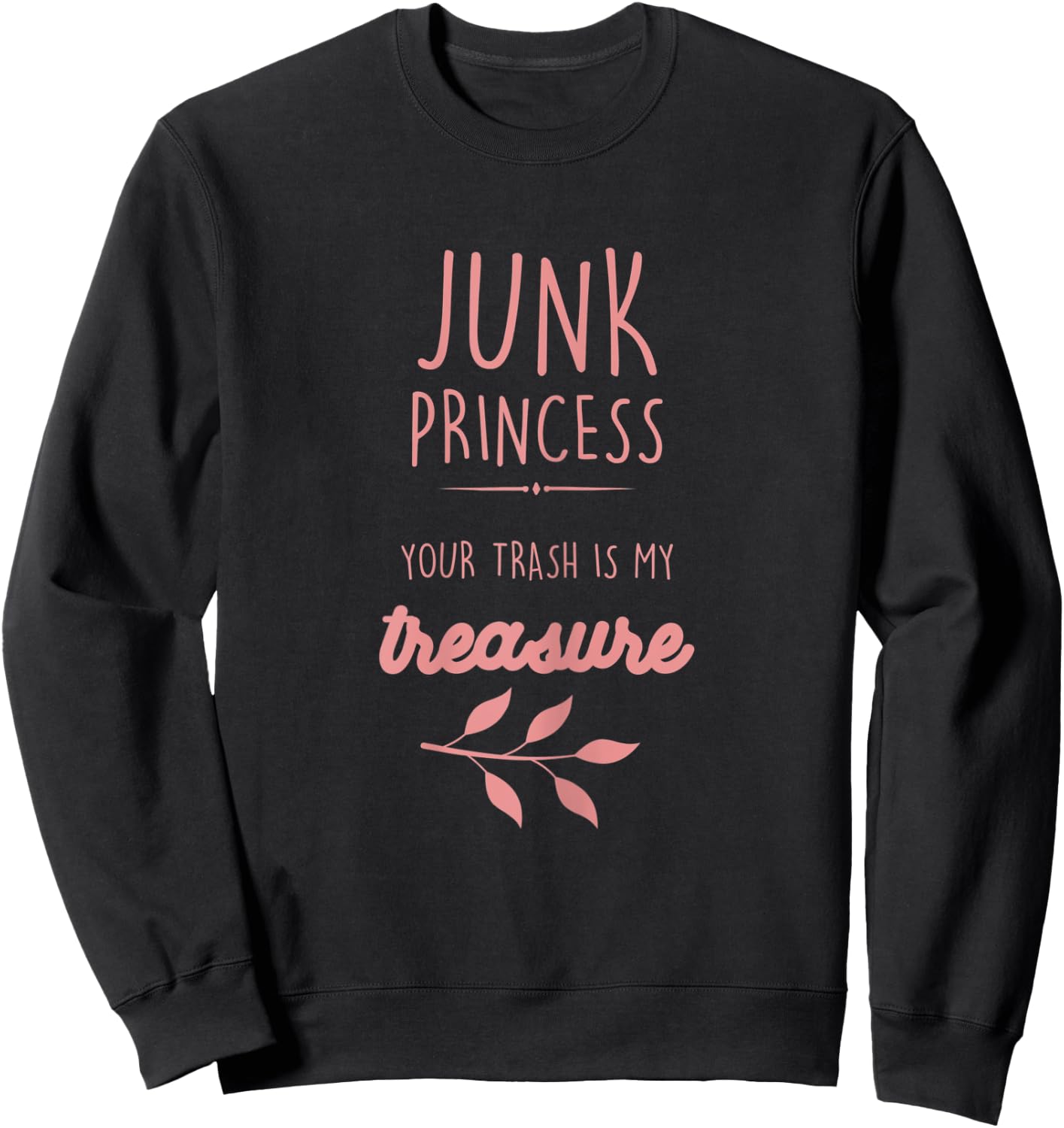 Antiquer Antiquing | Junk Princess | Girls Antique Collector Sweatshirt - Sweatshirt | Black