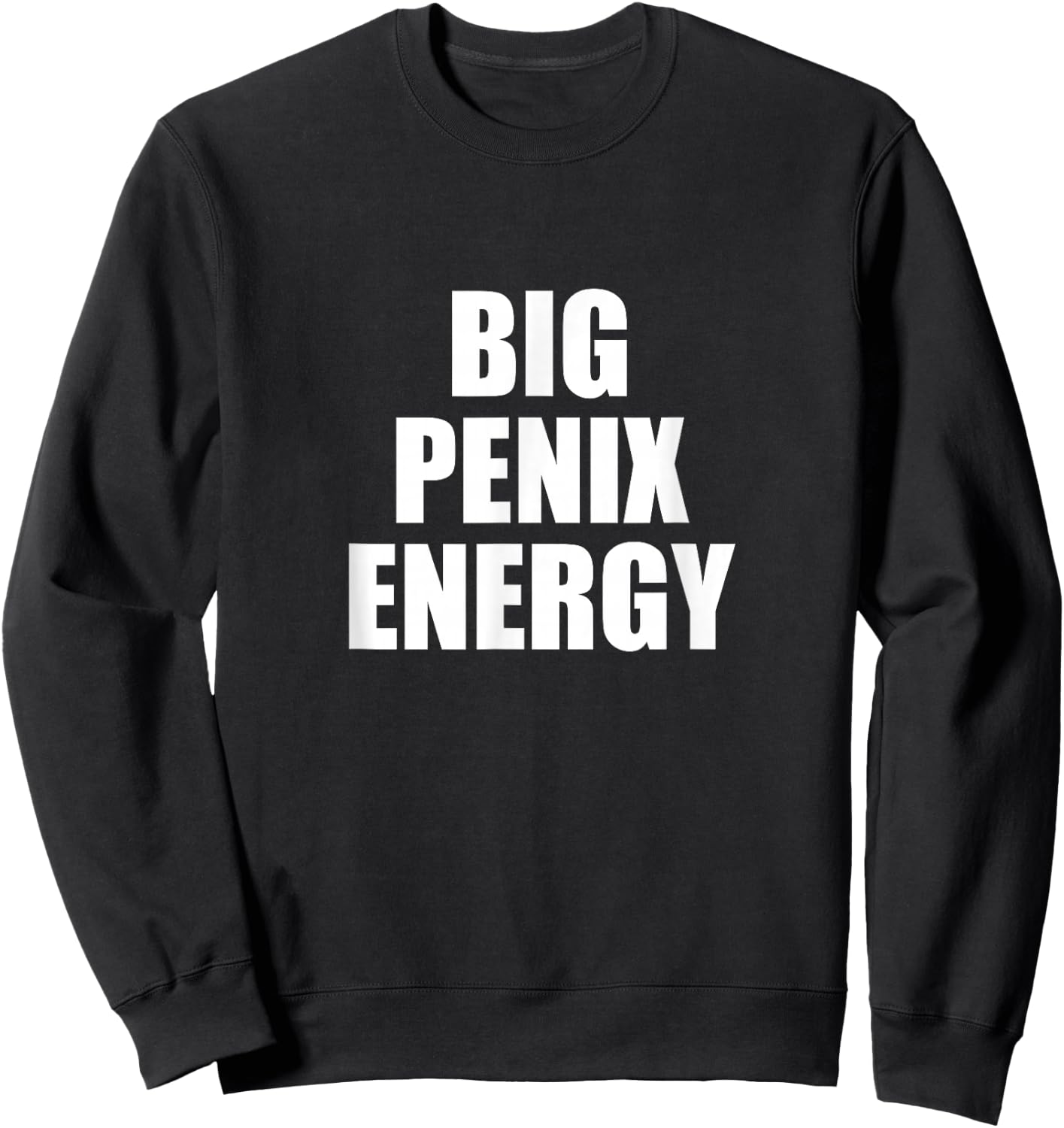 Big Penix Energy Washington Football Sweatshirt - Sweatshirt | Black