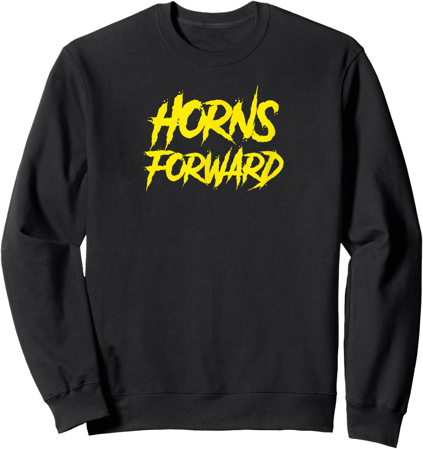 Horns Forward Brahmas San Antonio Football Tailgate Sweatshirt - Sweatshirt | Black