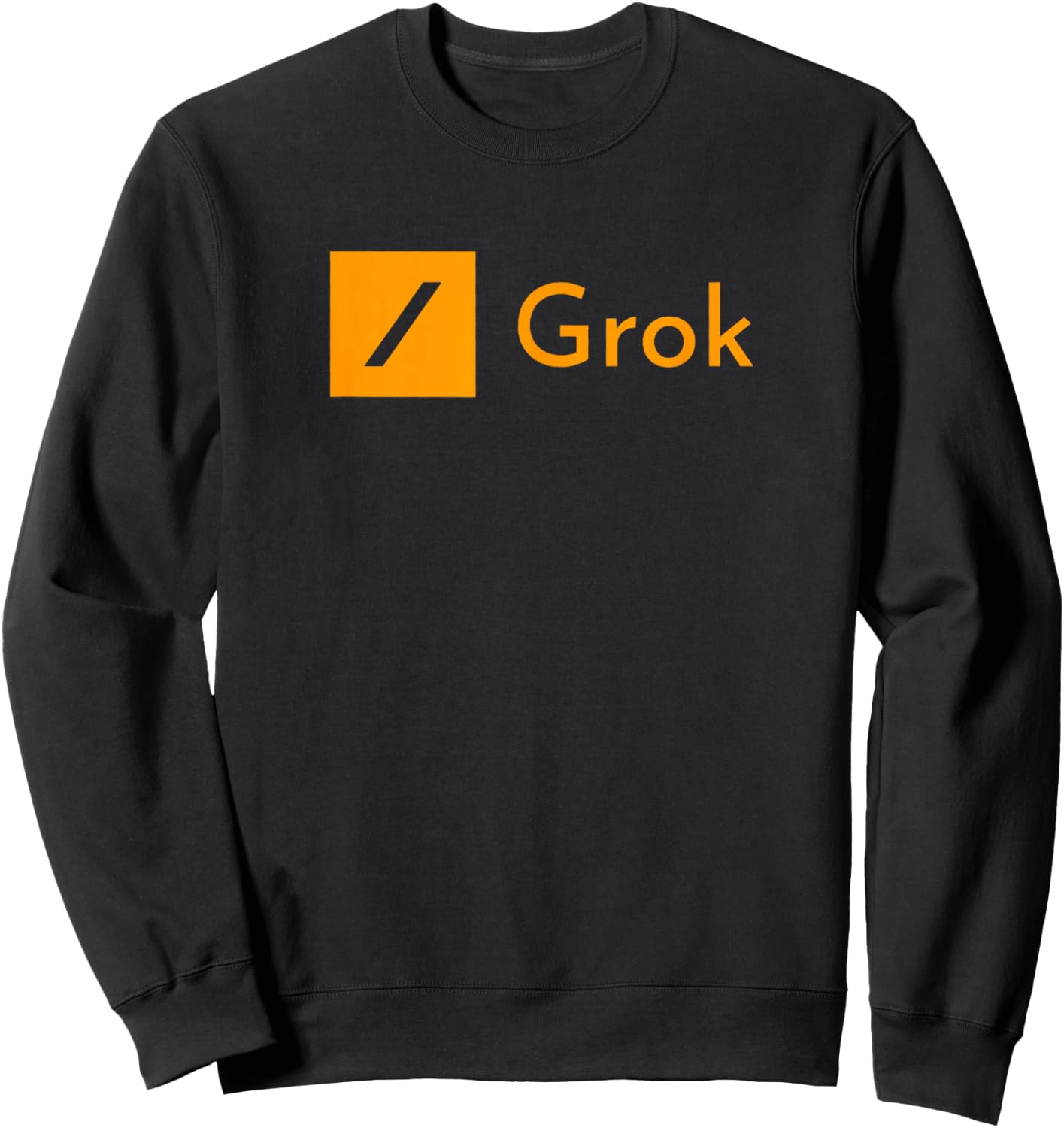 Grok AI - Artificial Intelligence Software w/ Sense of Humor Sweatshirt - Sweatshirt | Black