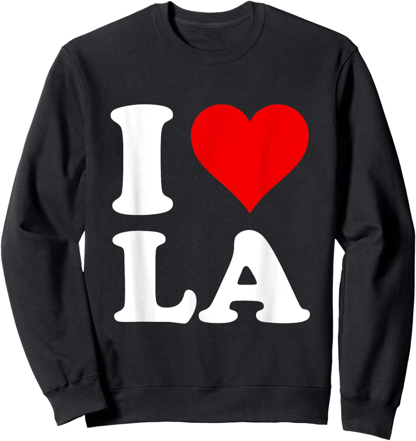 i Love la Sweatshirt - Sweatshirt | Black