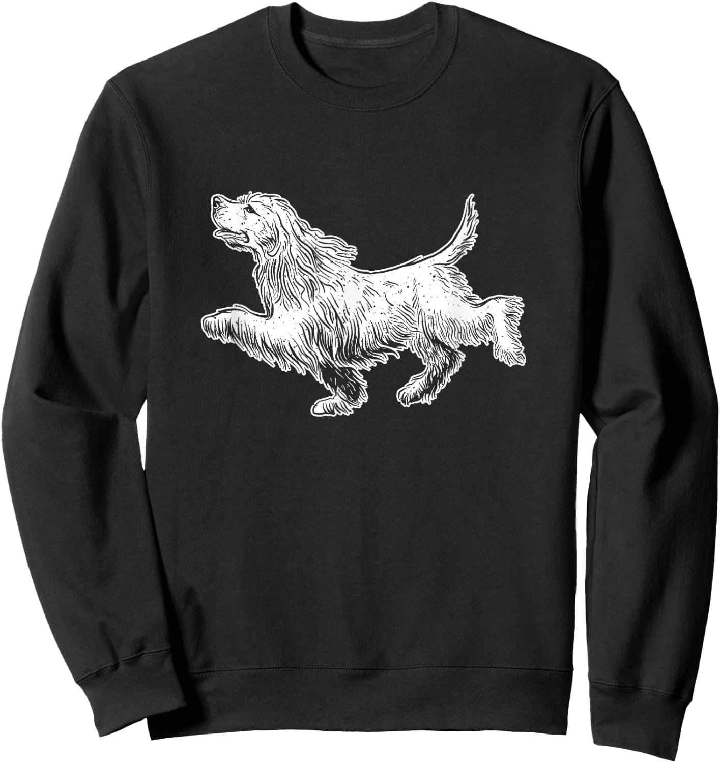 Cocker Spaniel Dog - Animal Breeder Dog Lover Veterinarian Sweatshirt - Sweatshirt | Black