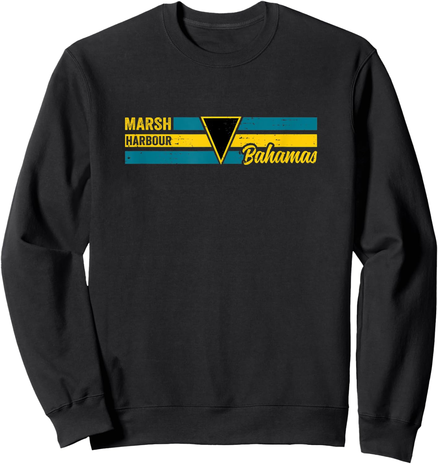 Marsh Harbour Bahamas Sweatshirt - Sweatshirt | Black