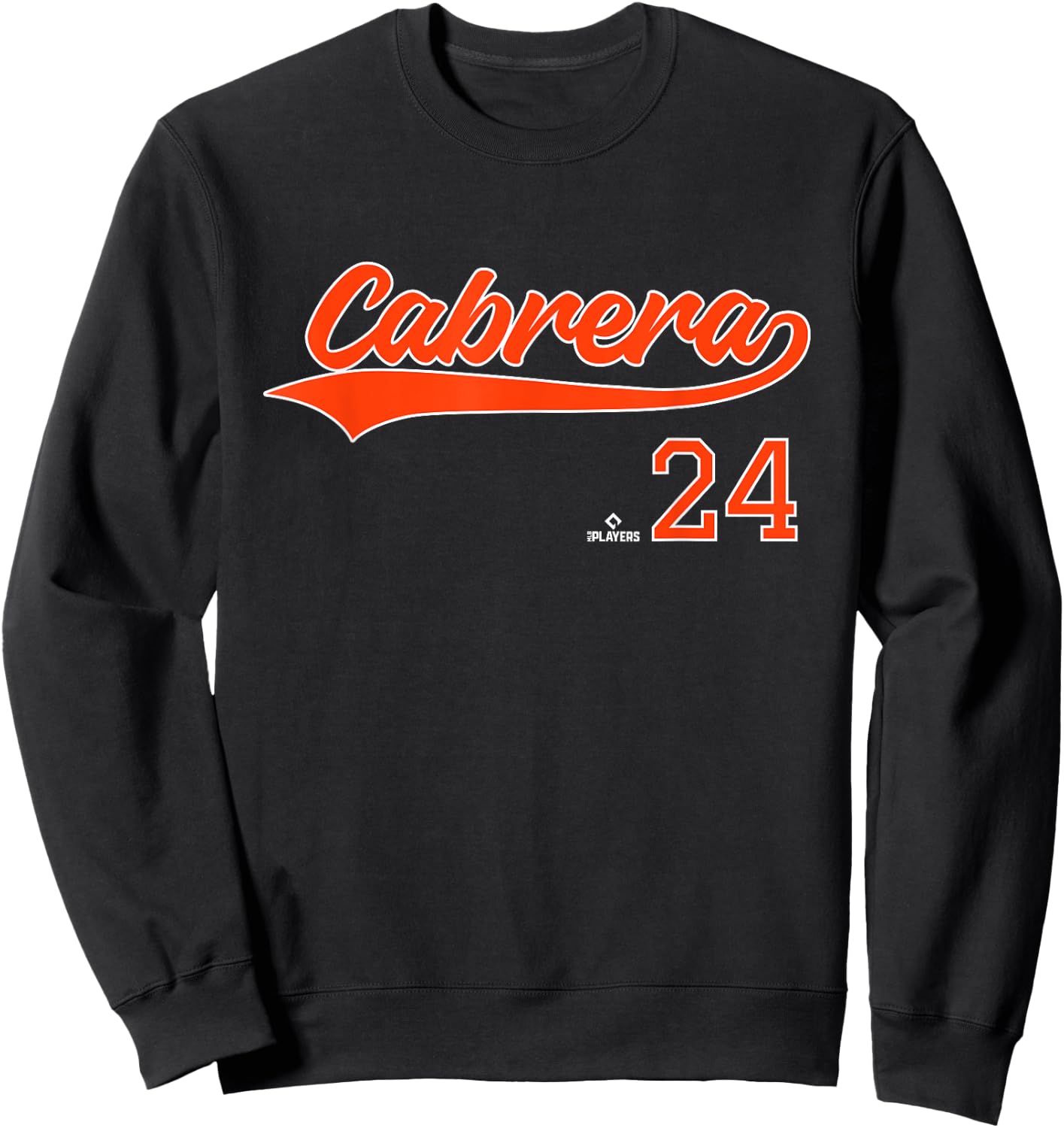 Vintage Gameday Miguel Cabrera Detroit MLBPA Sweatshirt - Sweatshirt | Black