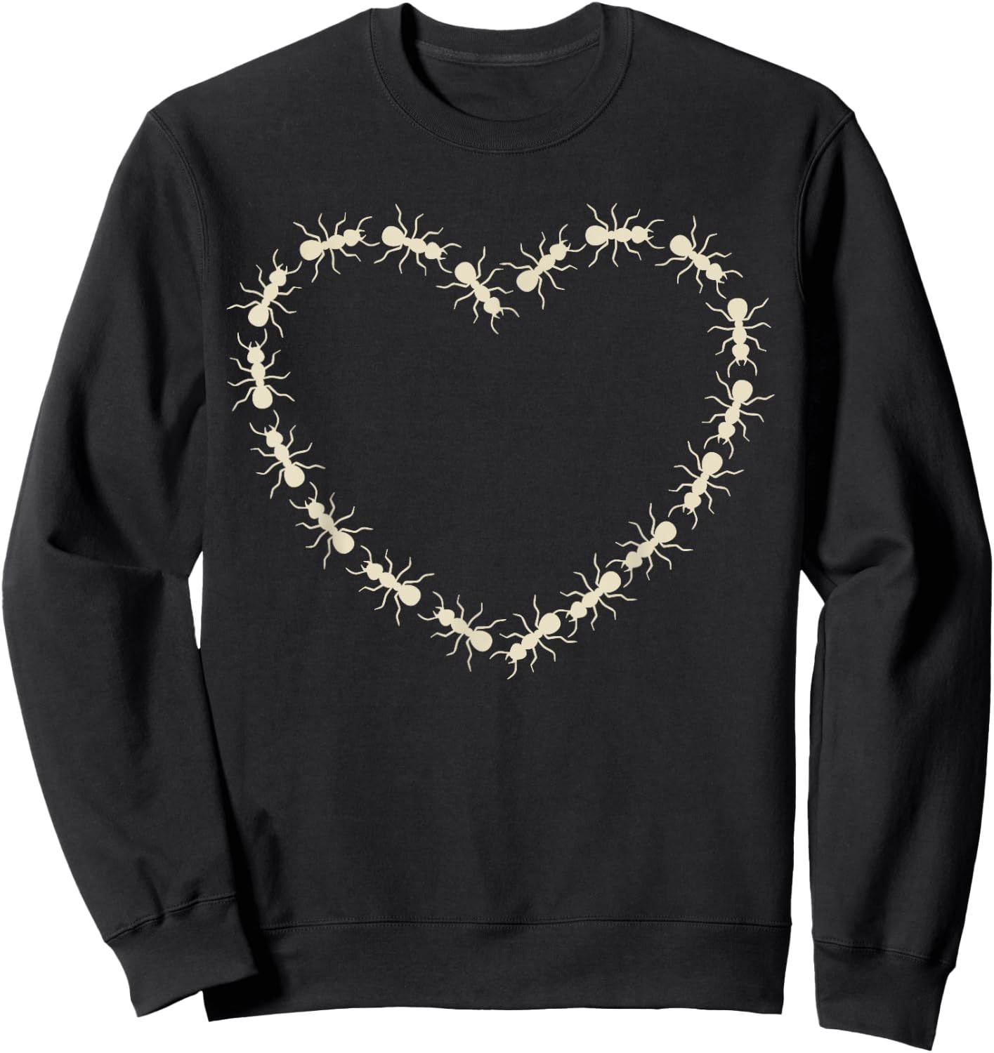 cute girl and women Ants Insects Ant Keeping Sweatshirt - Sweatshirt | Black
