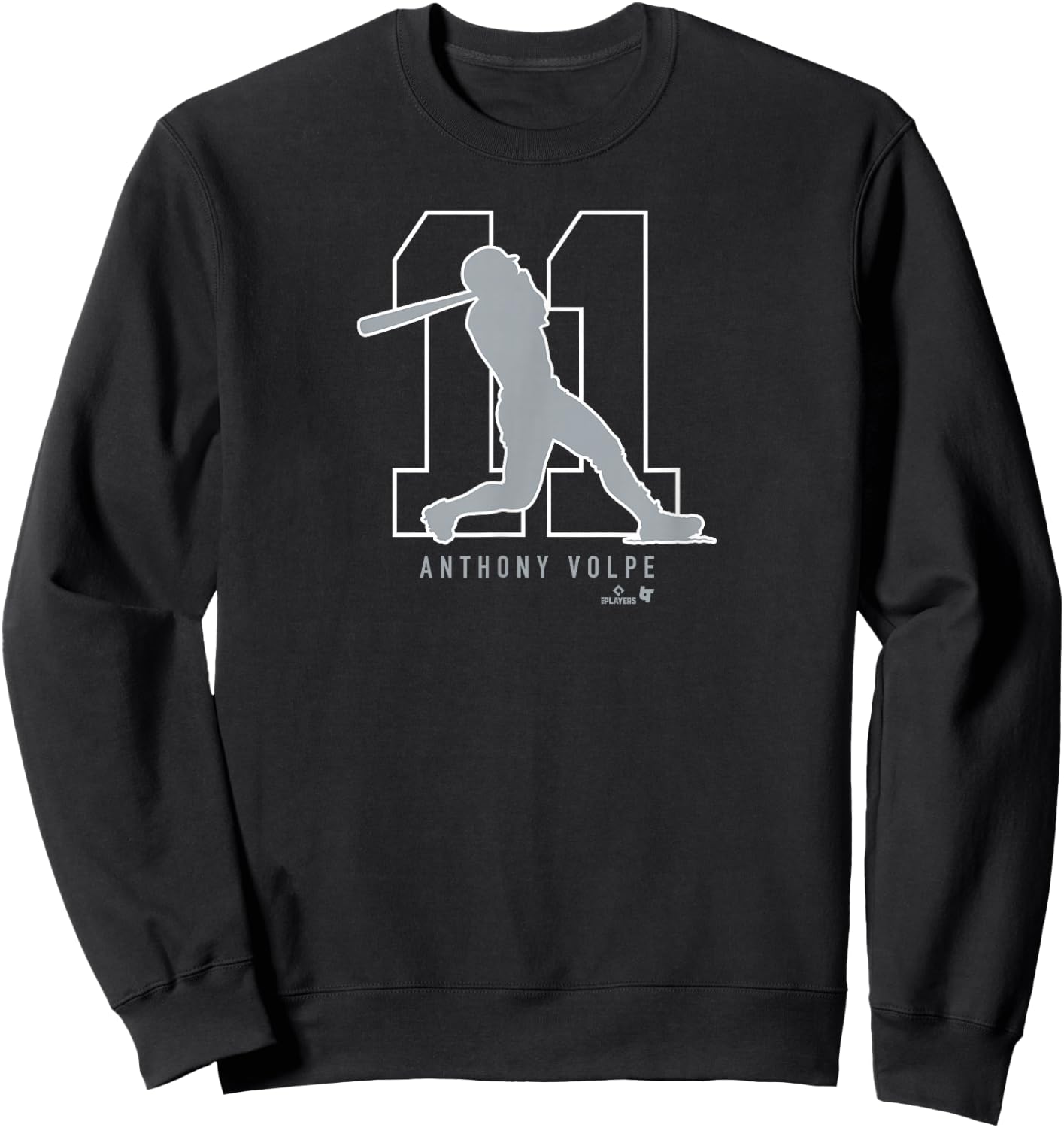 Anthony Volpe - 11 - New York Baseball Sweatshirt - Sweatshirt | Black