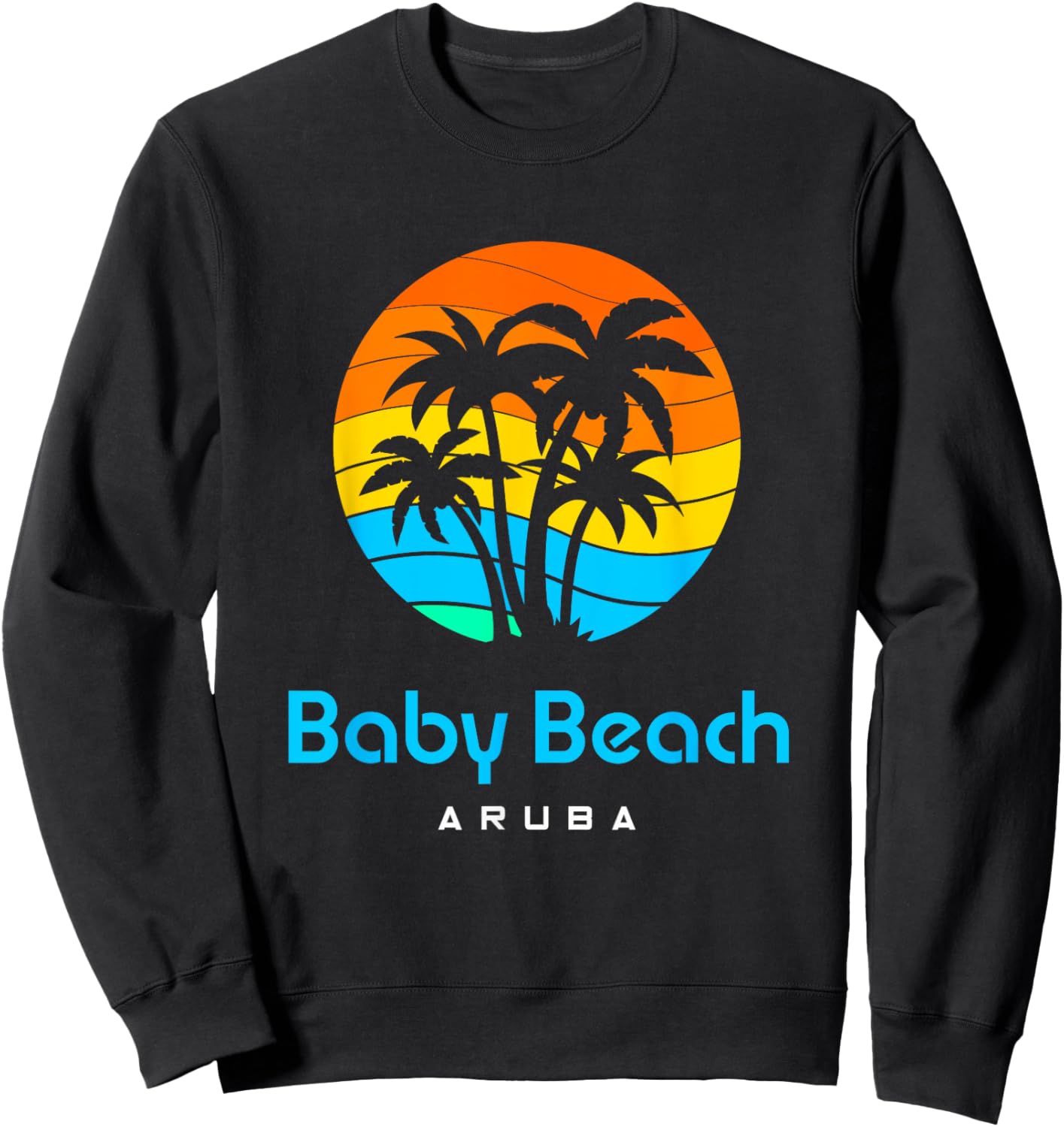 Baby Beach Aruba Sweatshirt - Sweatshirt | Black