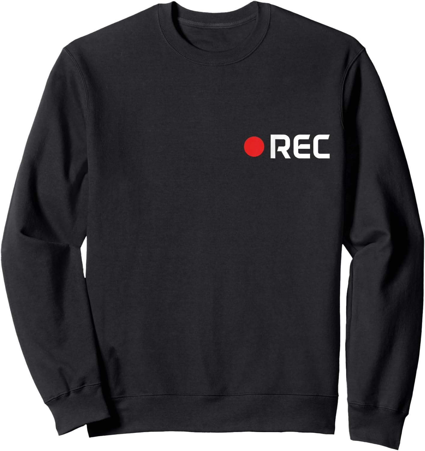 Cameraman REC Camera Man Film Director Filmmaker Sweatshirt - Sweatshirt | Black
