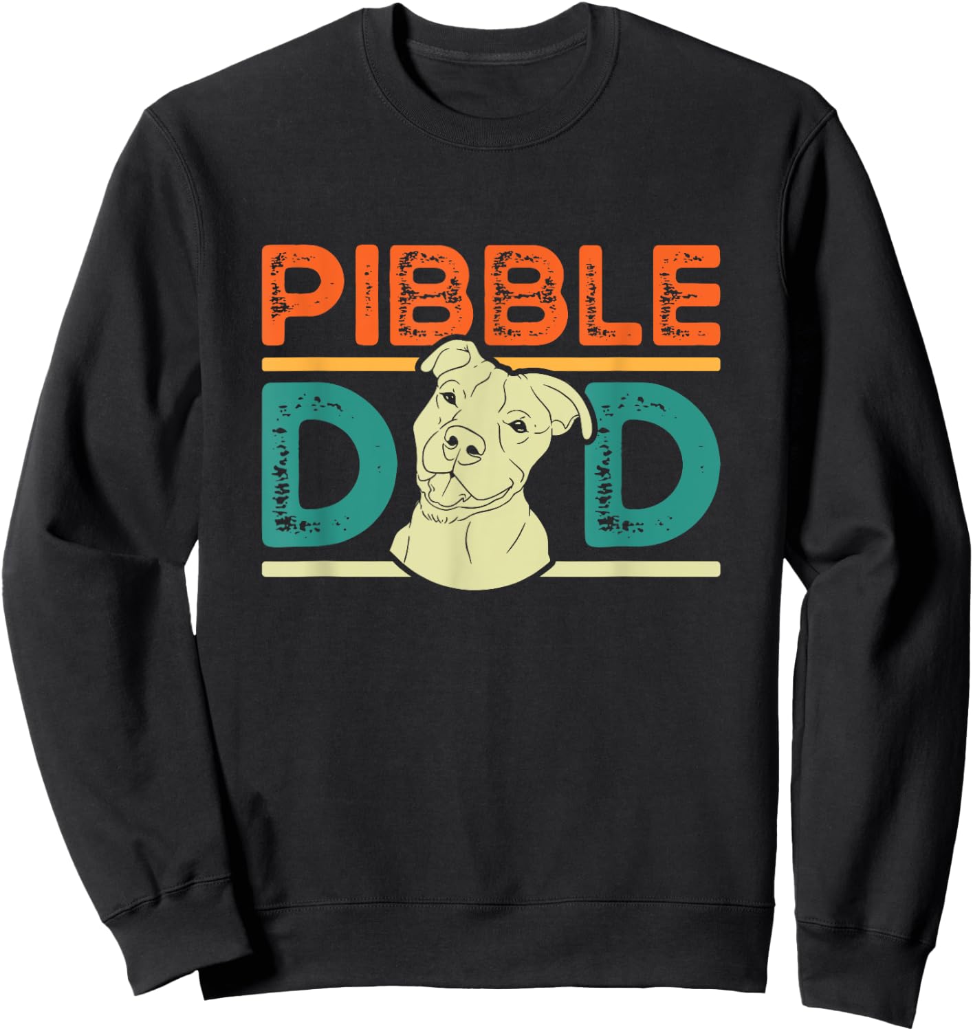 Pibble Dad Sweatshirt - Sweatshirt | Black