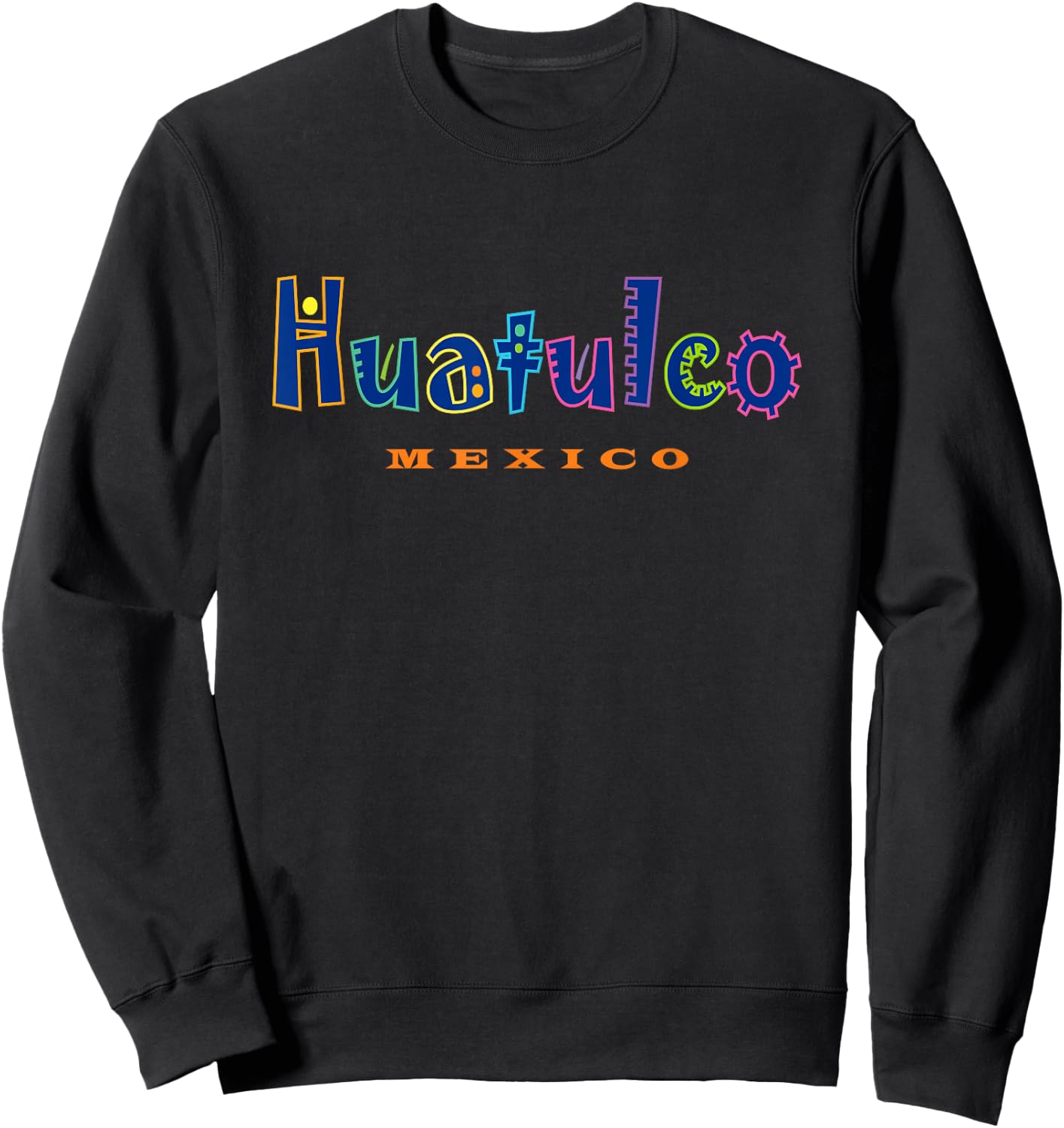 Huatulco Mexico Sweatshirt - Sweatshirt | Black