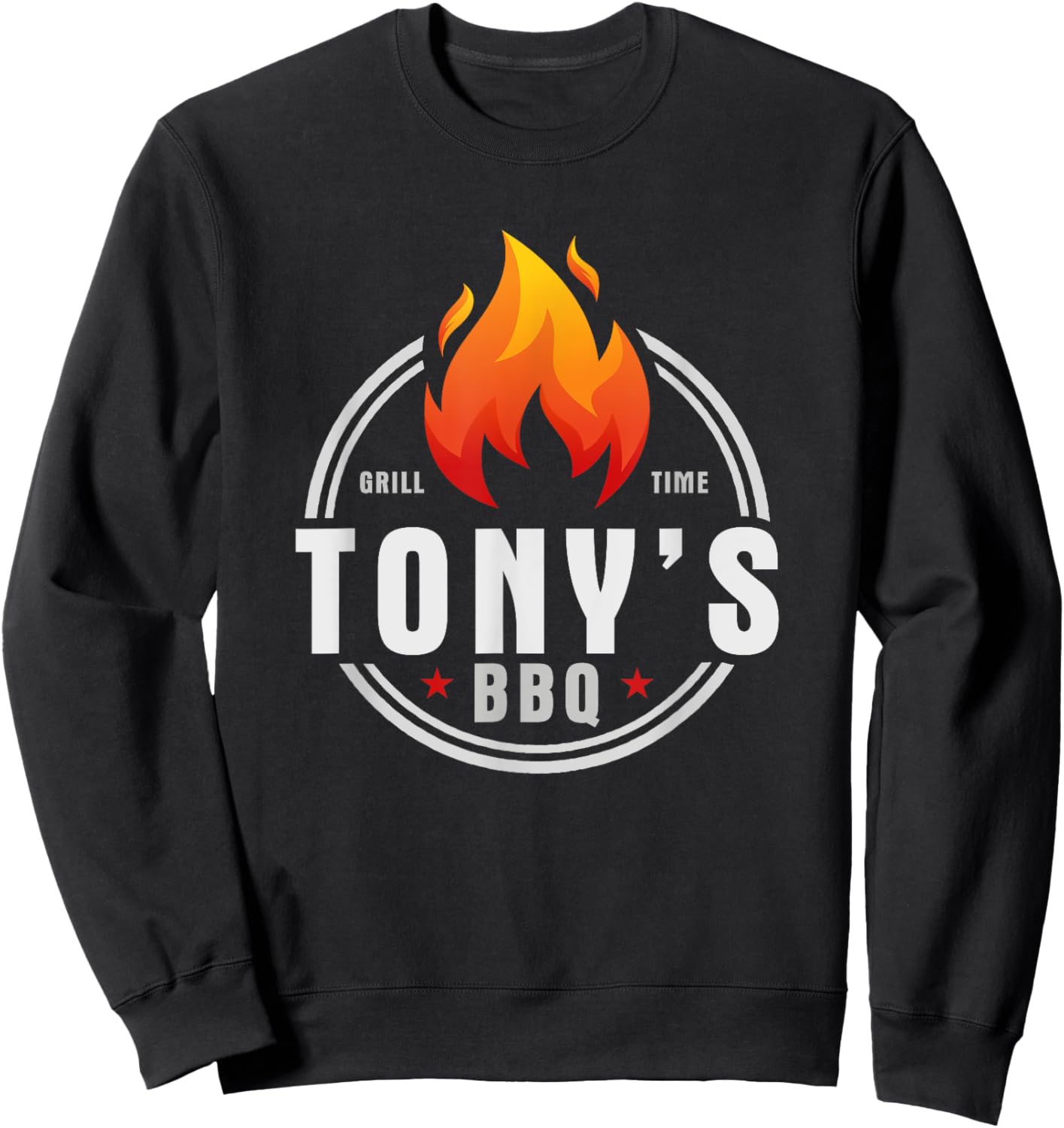 Tony's BBQ Sweatshirt - Sweatshirt | Black