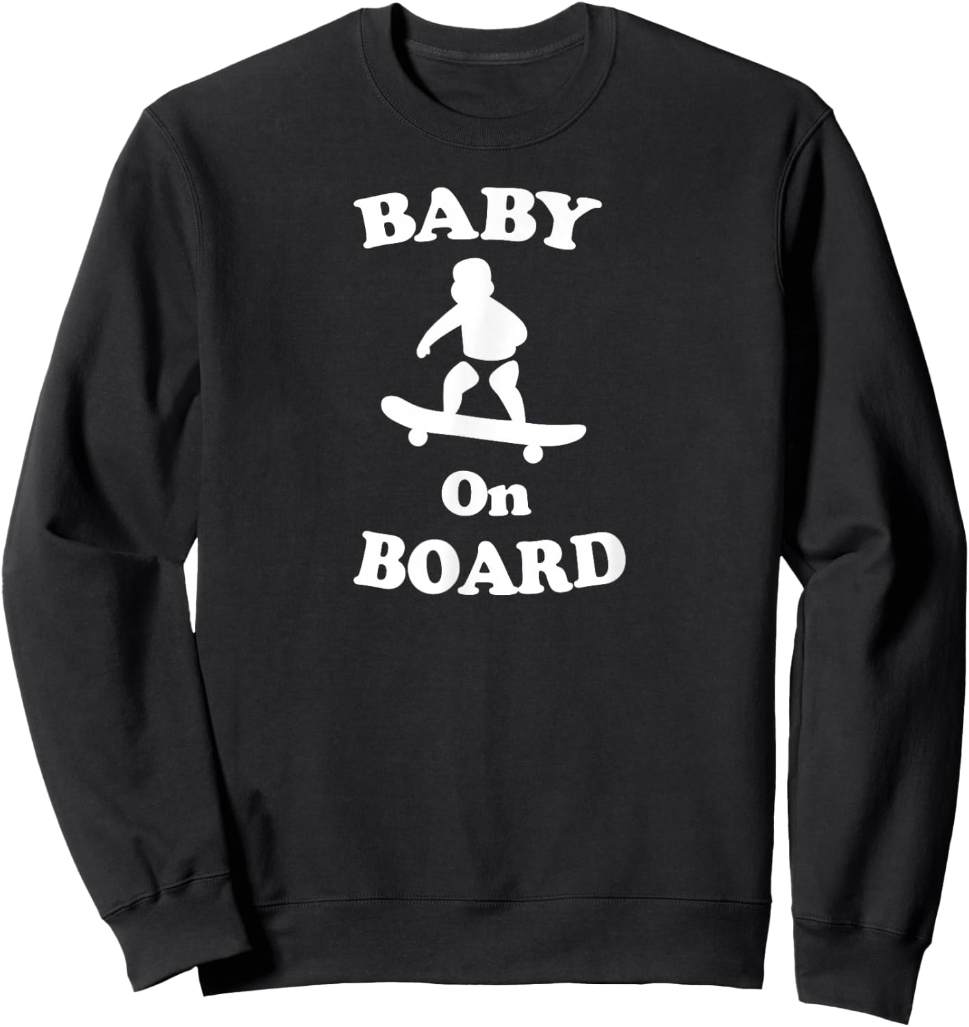 Solar Opposites Terry Baby on Board Sweatshirt - Sweatshirt | Black