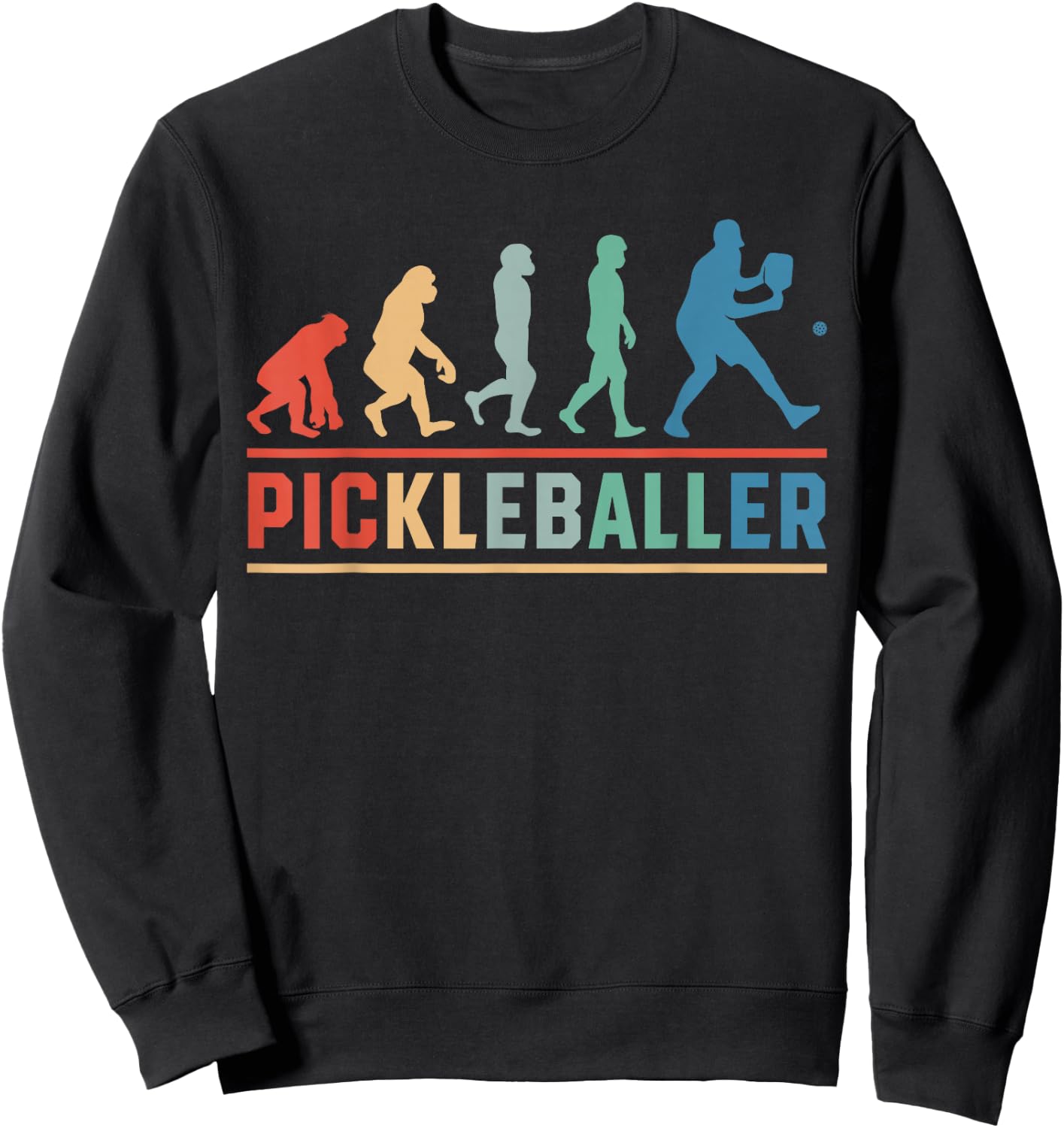Ape to Pickleballer Sweatshirt - Sweatshirt | Black