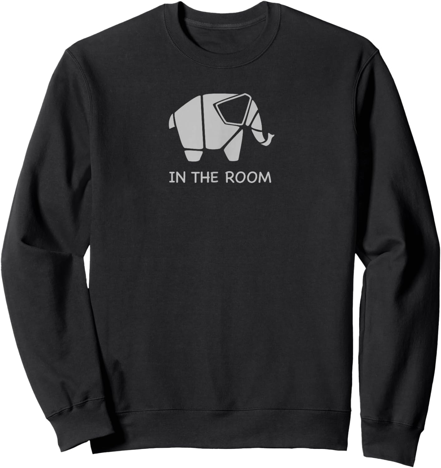 Funny Elephant in the room Sweatshirt - Sweatshirt | Black