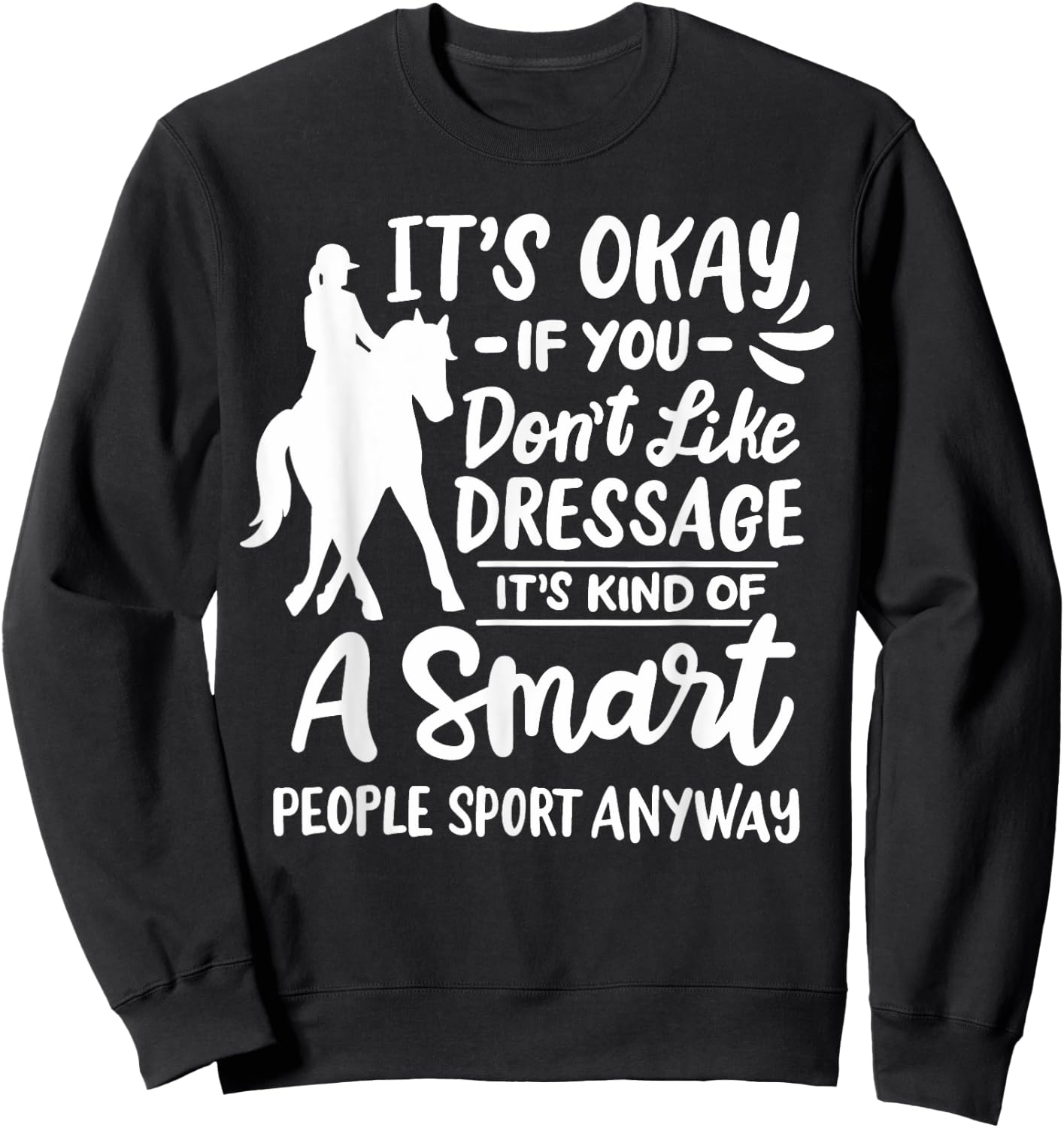 Dressage Sweatshirt - Sweatshirt | Black