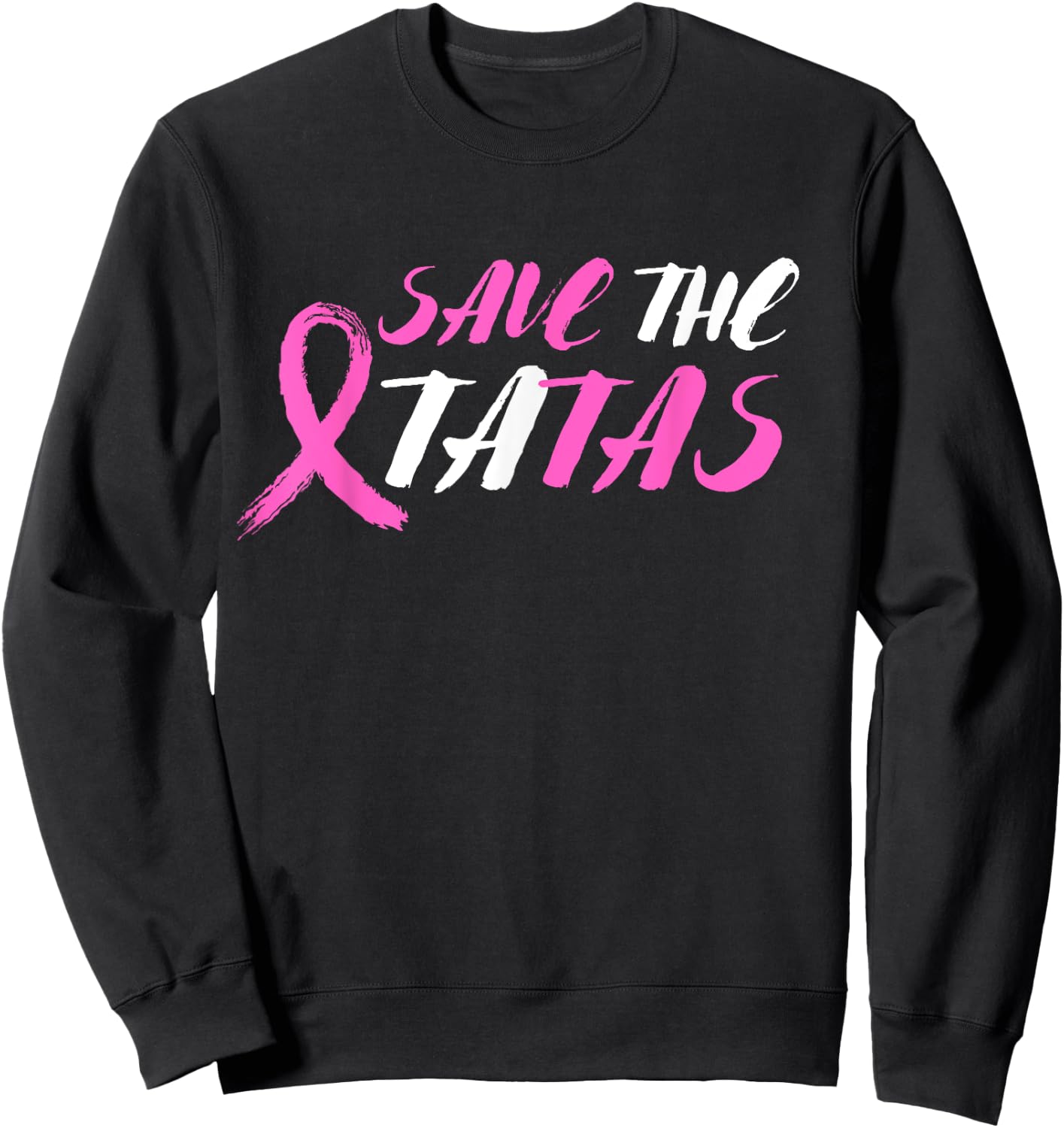 Save the tatas Sweatshirt - Sweatshirt | Black