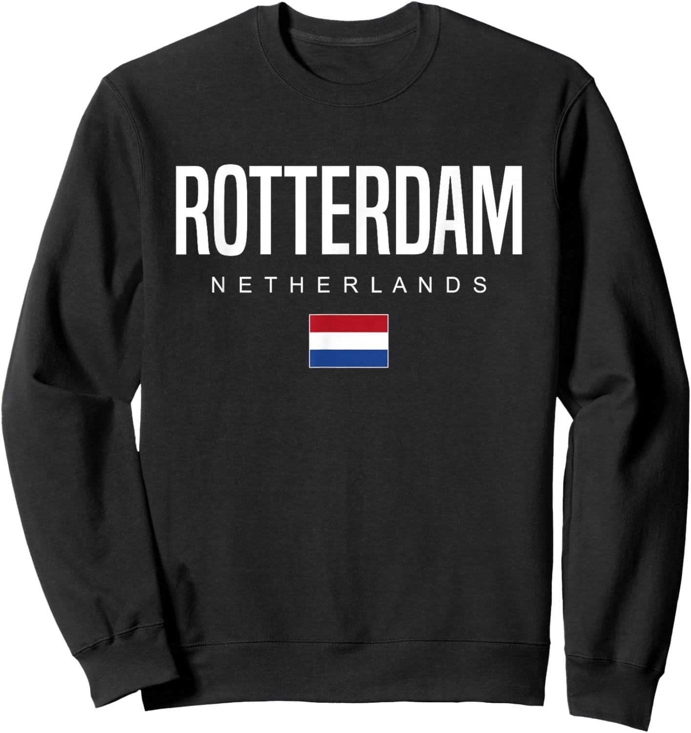 Rotterdam Netherlands Sweatshirt - Sweatshirt | Black