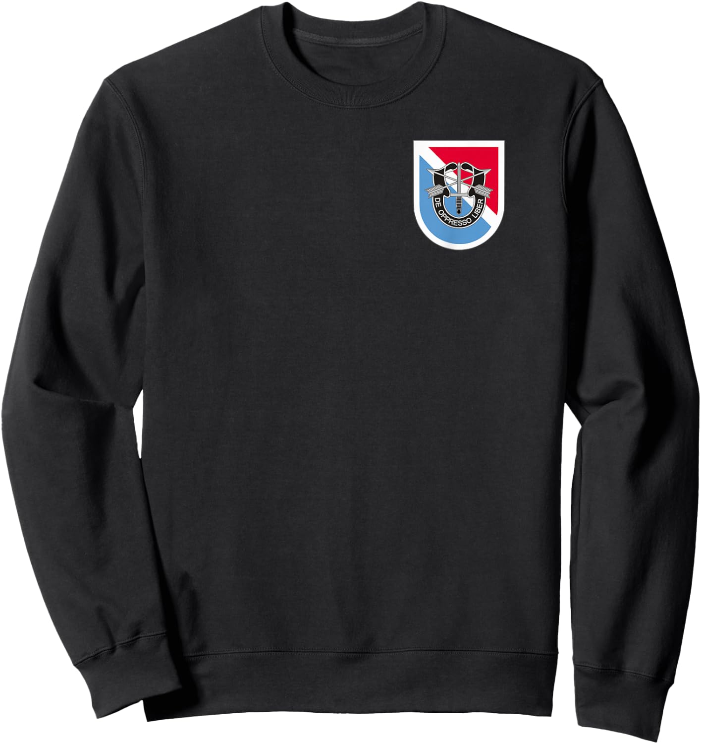 US Special Forces - 11th Special Forces Group (SFG) Flash Sweatshirt - Sweatshirt | Black
