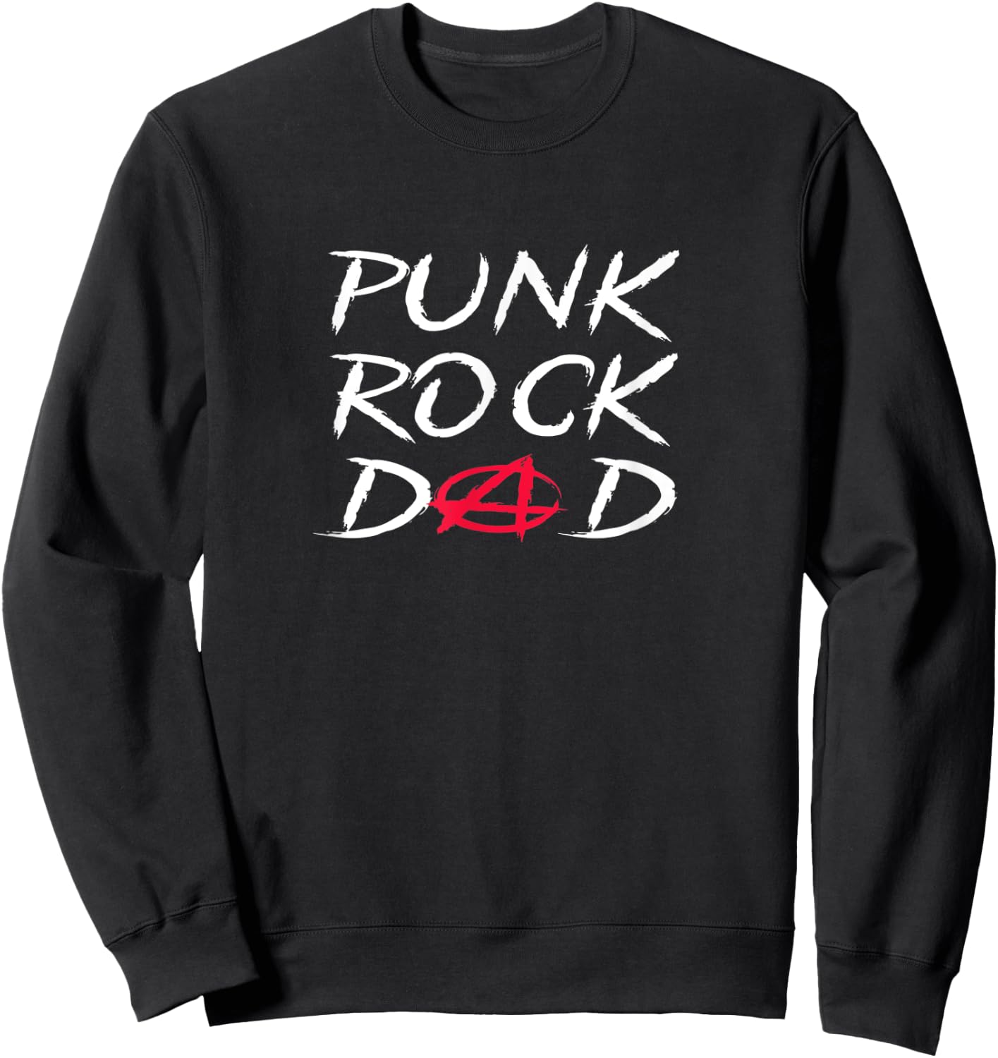Punk Rock Dad Sweatshirt - Sweatshirt | Black