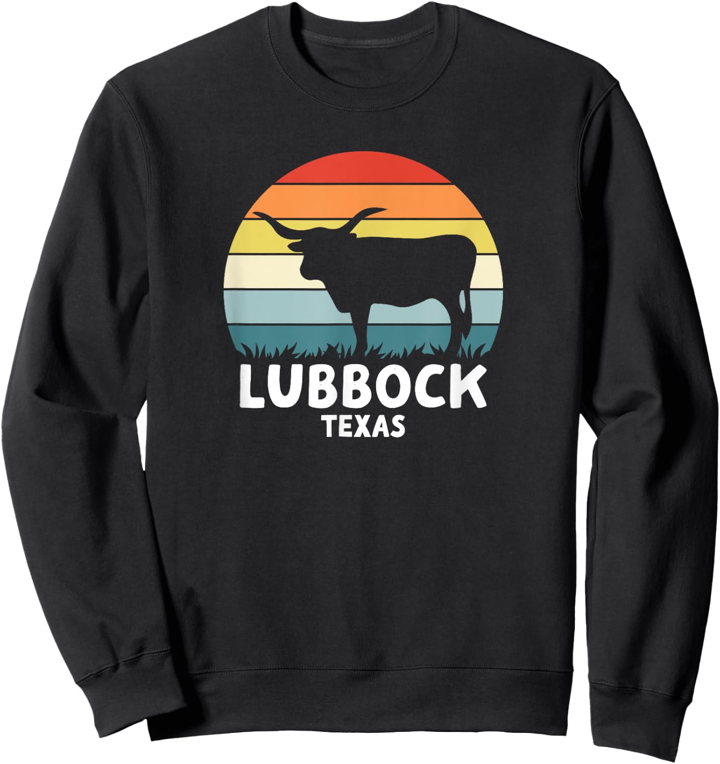 Lubbock Sweatshirt - Sweatshirt | Black