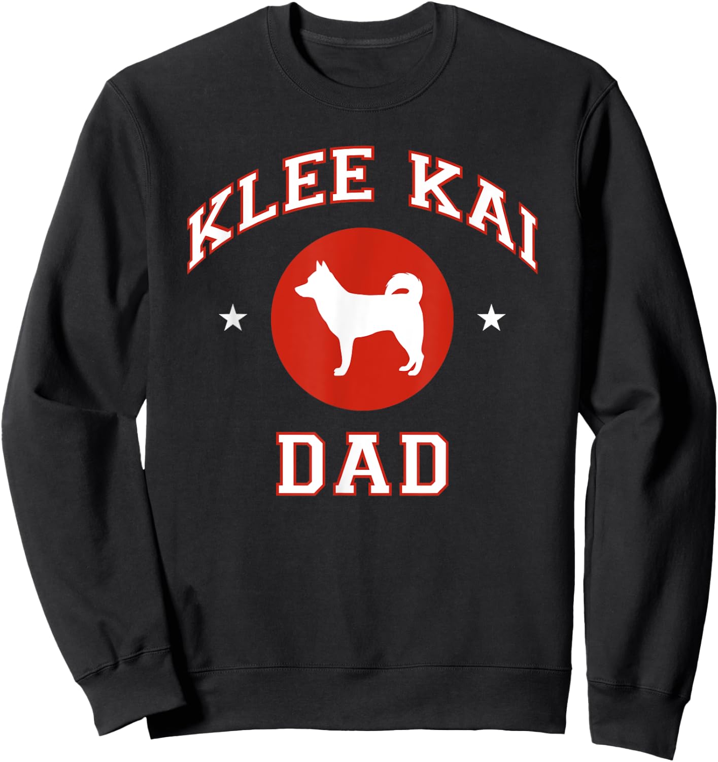 Alaskan Klee Kai Dad Sweatshirt - Sweatshirt | Black