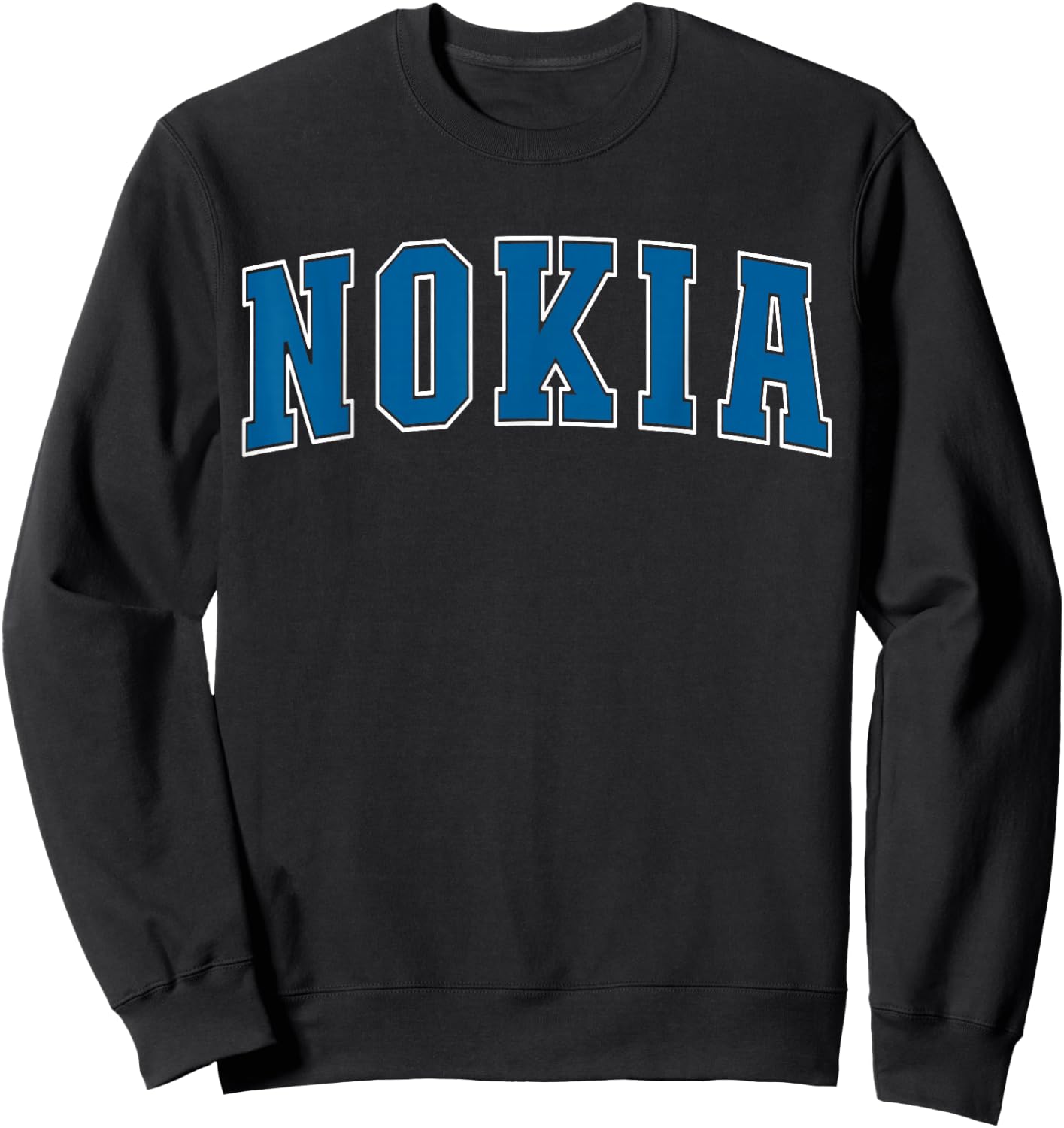 Nokia Finland Lover Proud Finnish Vacation Souvenir Nokia Sweatshirt - Sweatshirt | Black