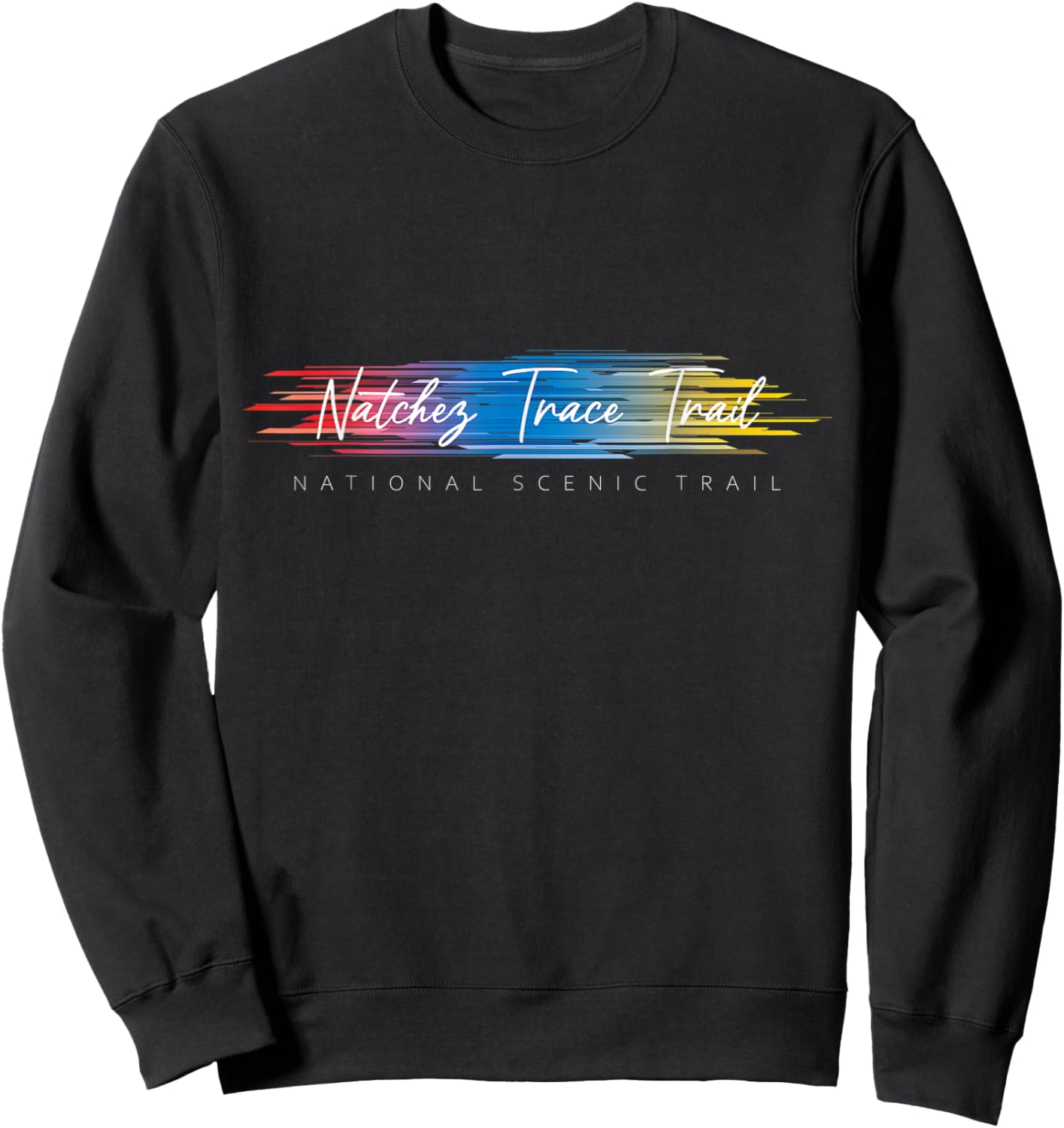 Natchez Trace Trail Vaction Souvenir Sweatshirt - Sweatshirt | Black