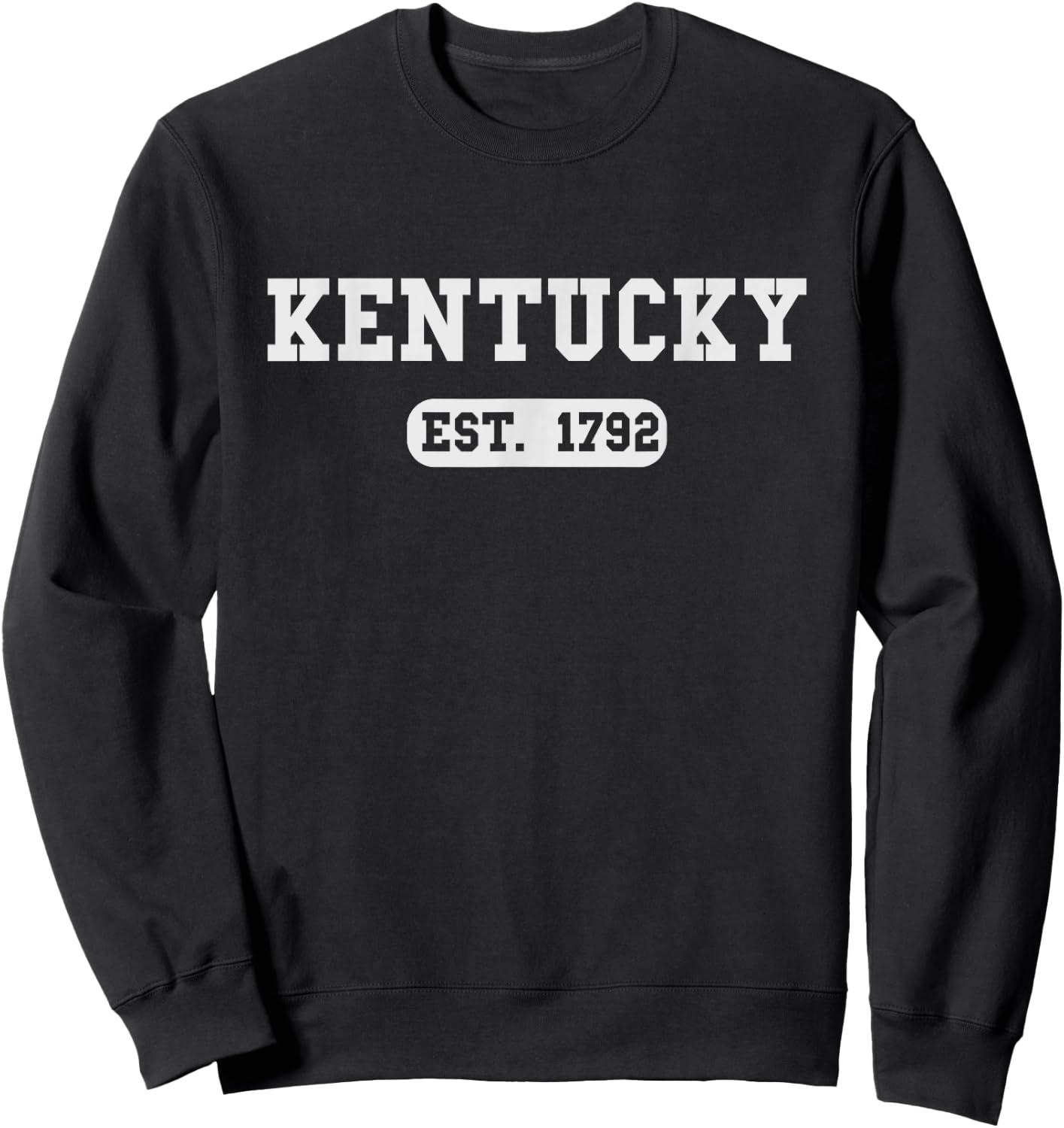 KENTUCKY - Throwback Design - Classic Sweatshirt - Sweatshirt | Black