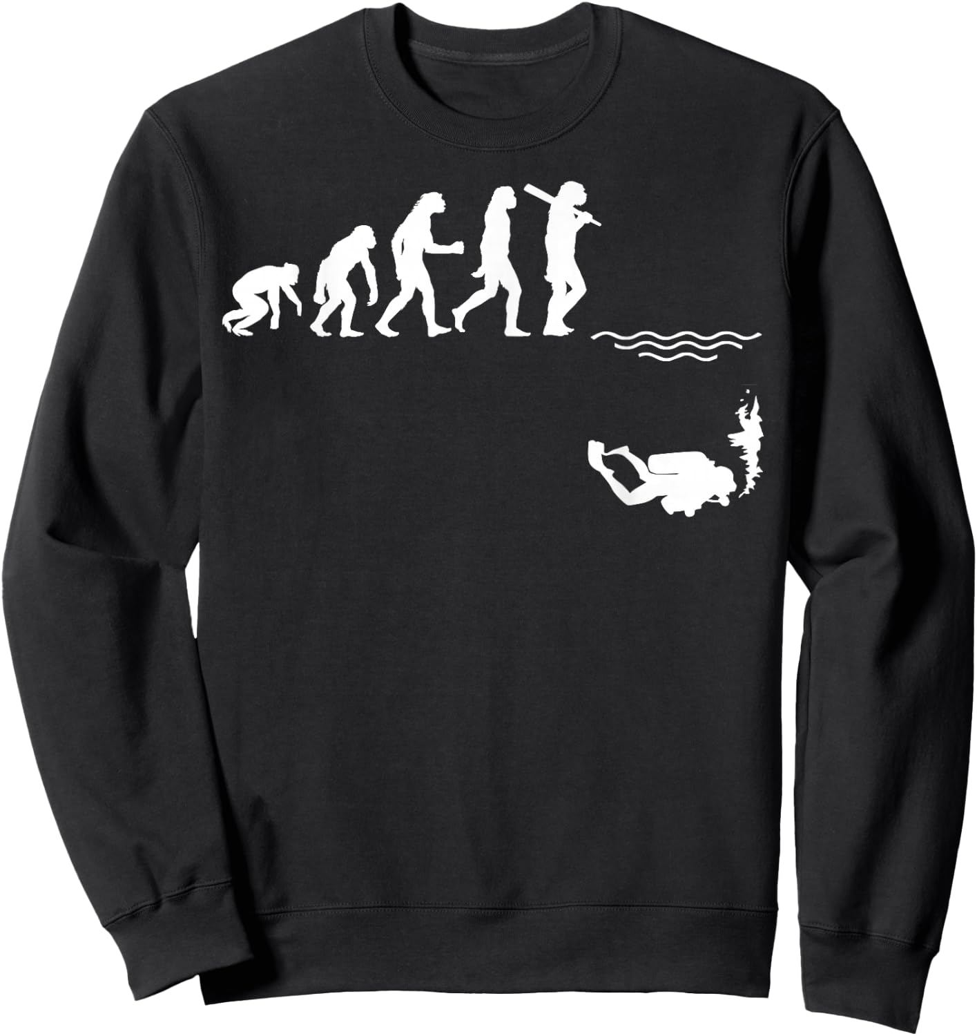 Funny Scuba Diving Women Professional Scuba Diver Sweatshirt - Sweatshirt | Black