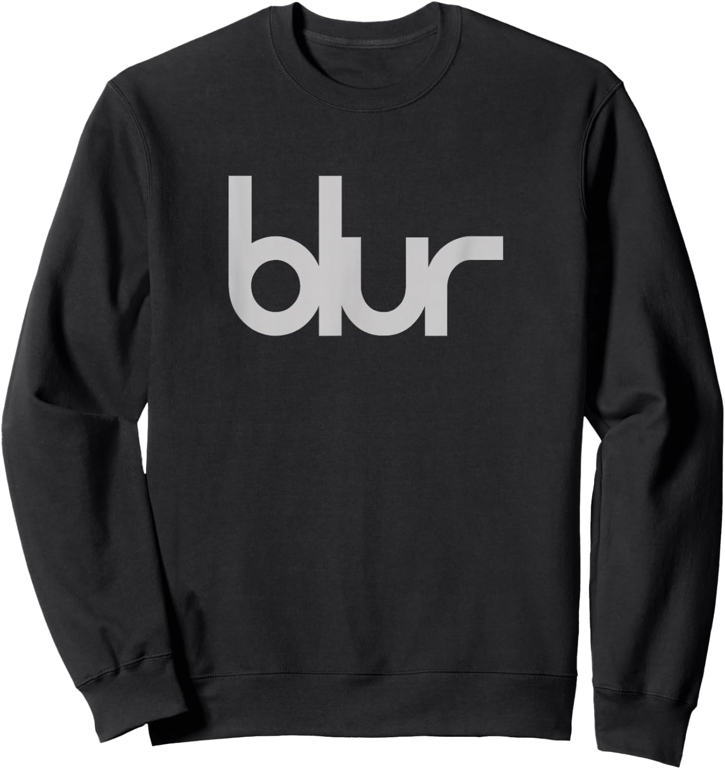 Blur Dark Green Central Logo Sweatshirt - Sweatshirt | Black