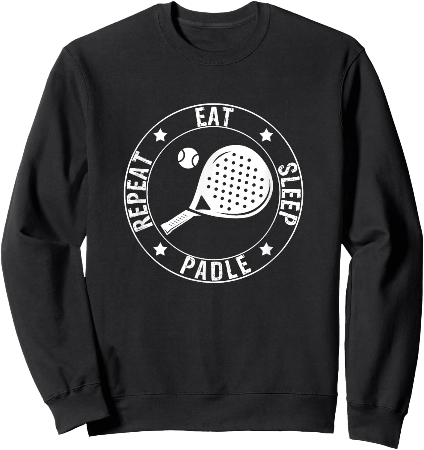 Padel lover, padel tennis Sweatshirt - Sweatshirt | Black