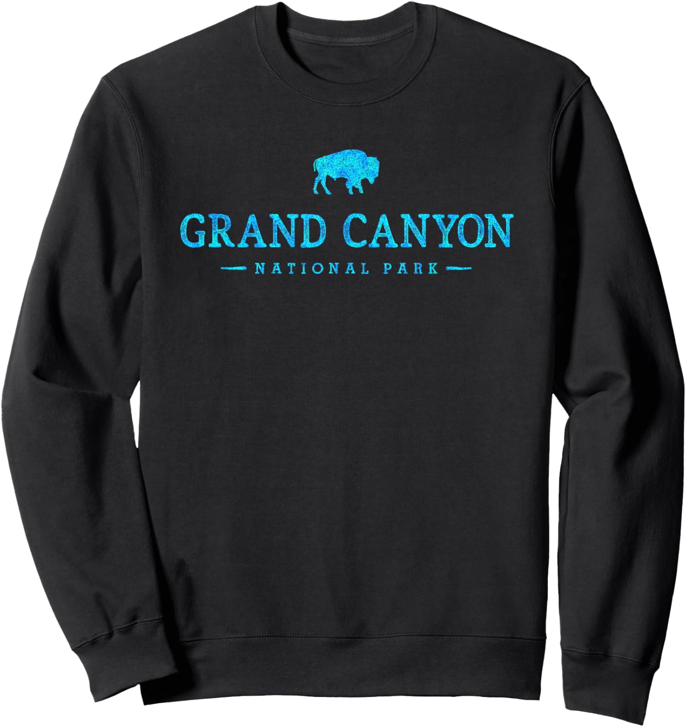 Hiked Grand Canyon National Park Arizona Colorful Men Sweatshirt - Sweatshirt | Black