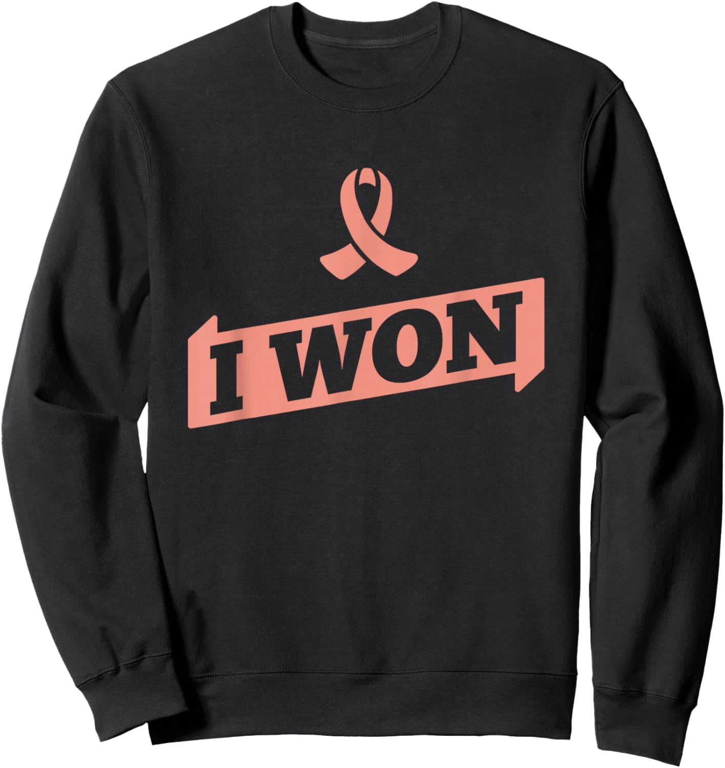 Endometrial Cancer Survivor Sweatshirt - Sweatshirt | Black
