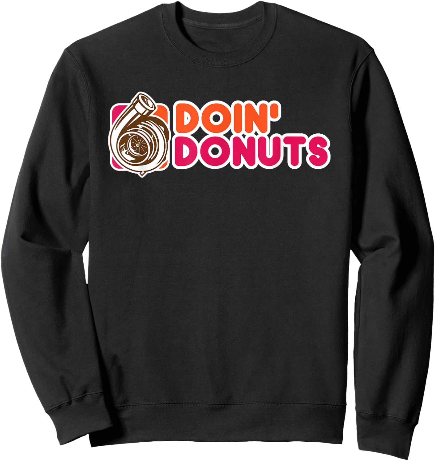 Doin Donuts Sweatshirt - Sweatshirt | Black