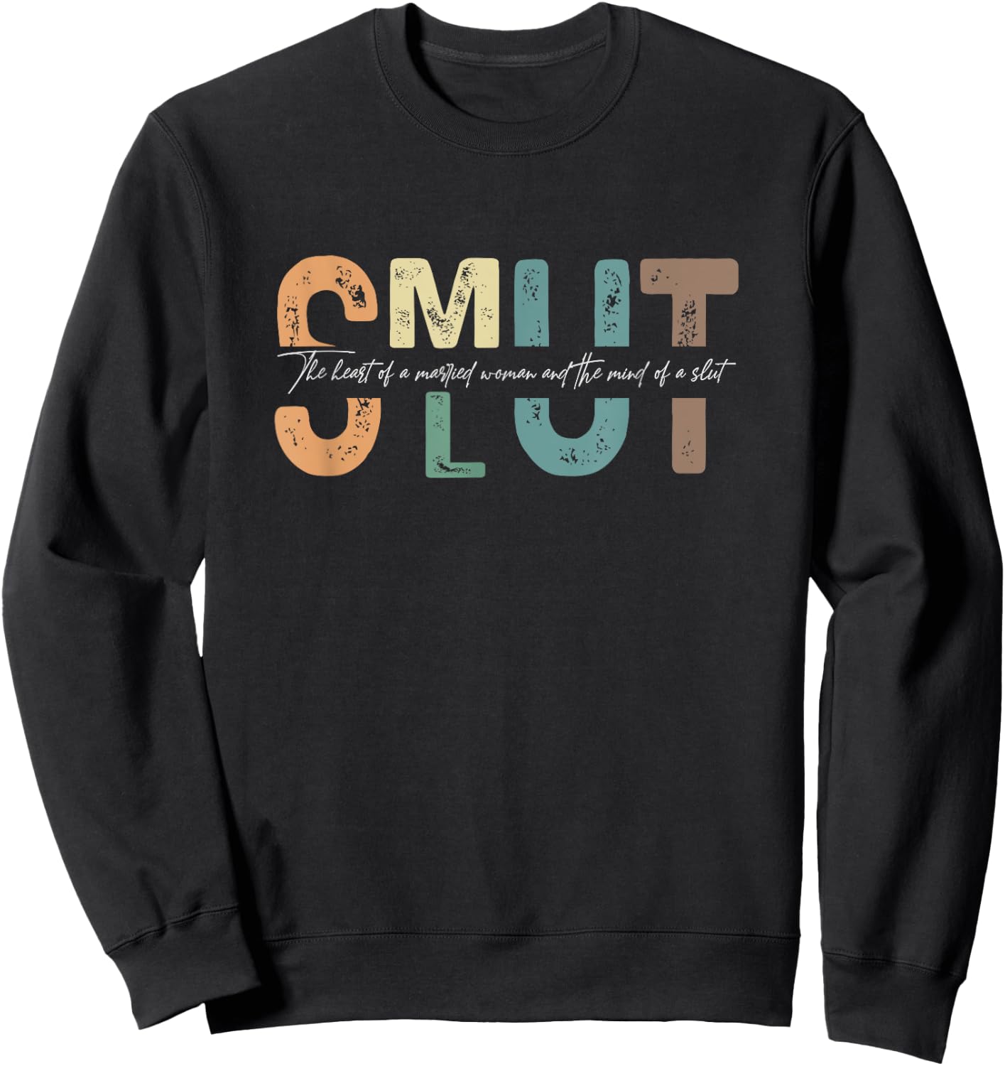 Smut Book Funny Smutty Book Reading Spicy Book Dark Romance Sweatshirt - Sweatshirt | Black