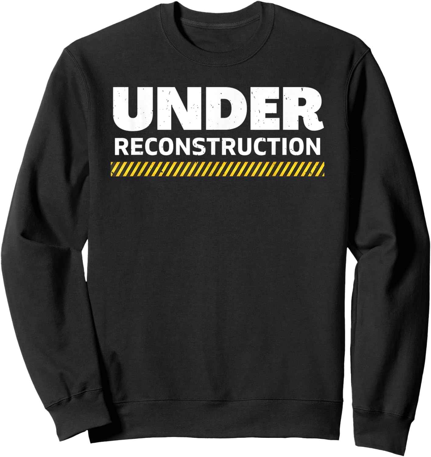 Under Reconstruction Sweatshirt - Sweatshirt | Black